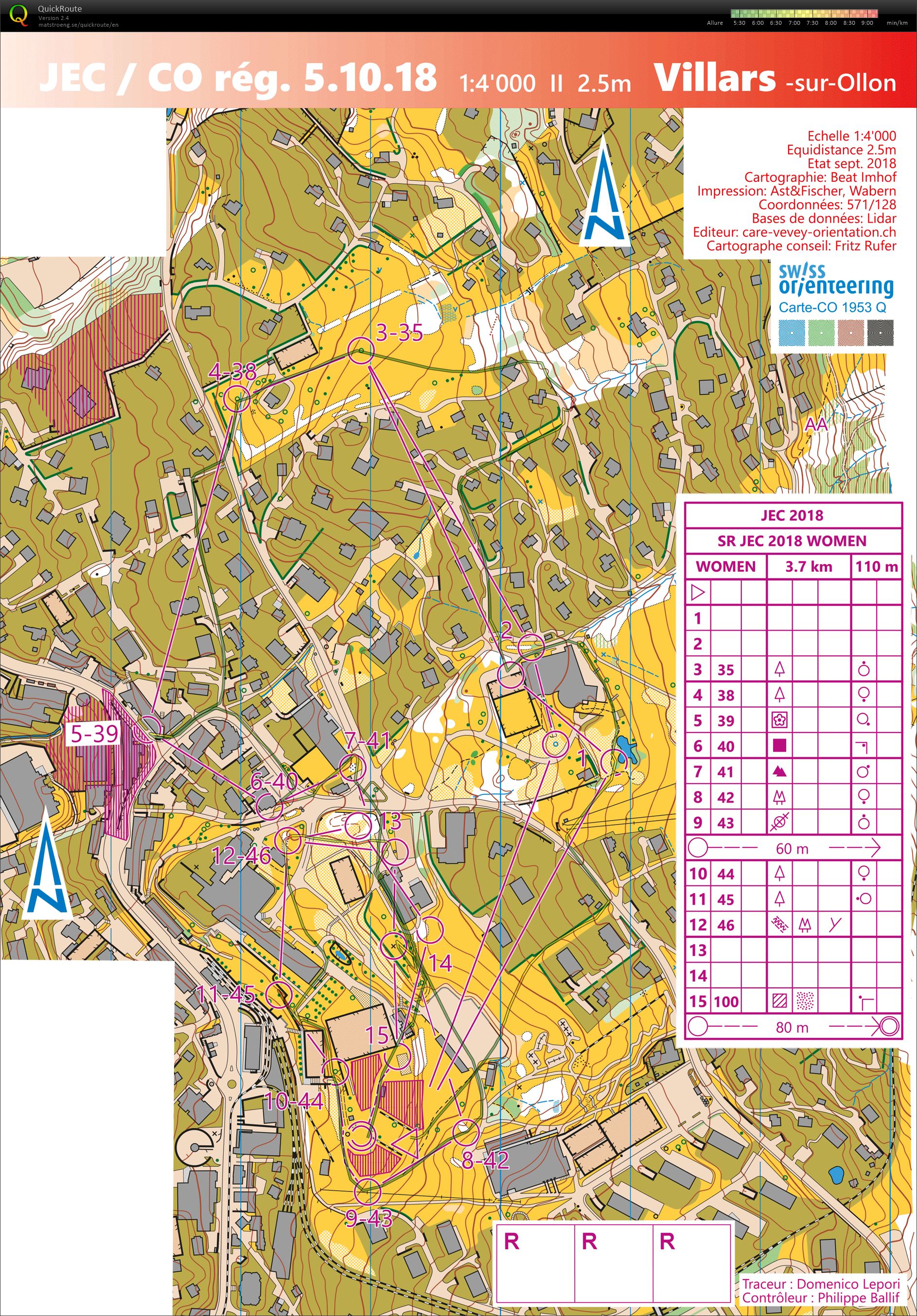 JEC 2018 SP relais // relayeur 4 (05/10/2018)