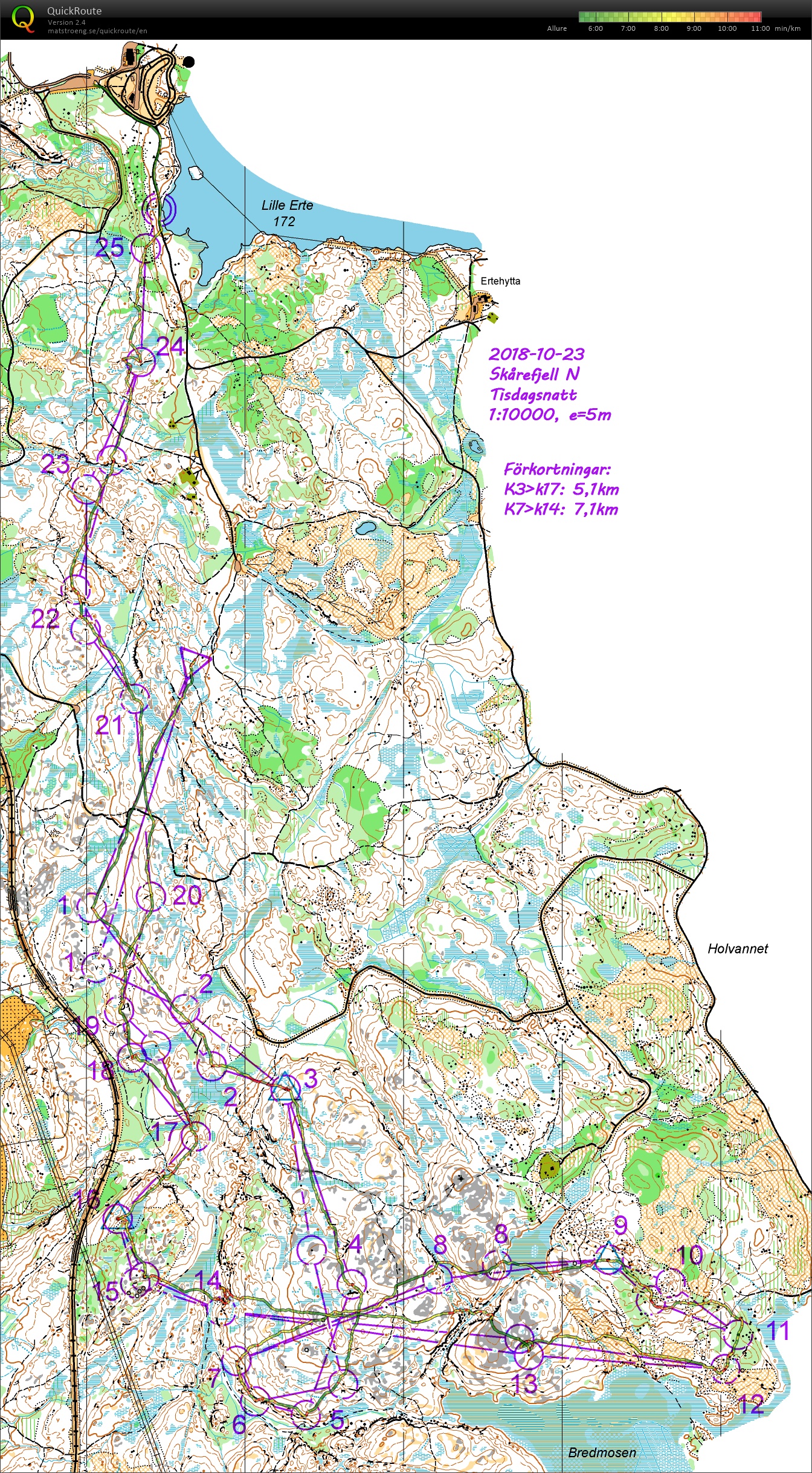 Skårefjell Tisdagsnatt (2018-10-23)