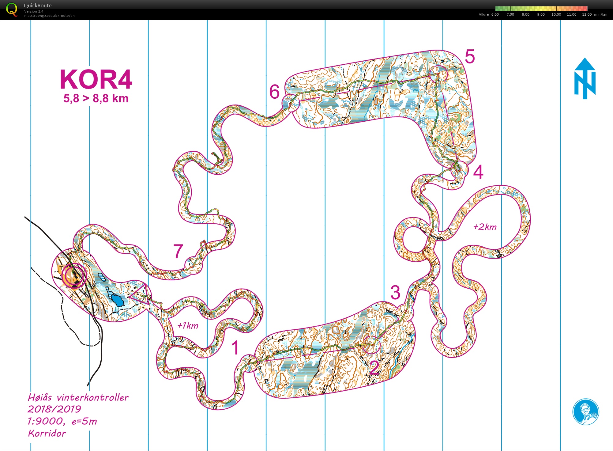 Høiås Winter Training : Korridor 4 (25-10-2018)