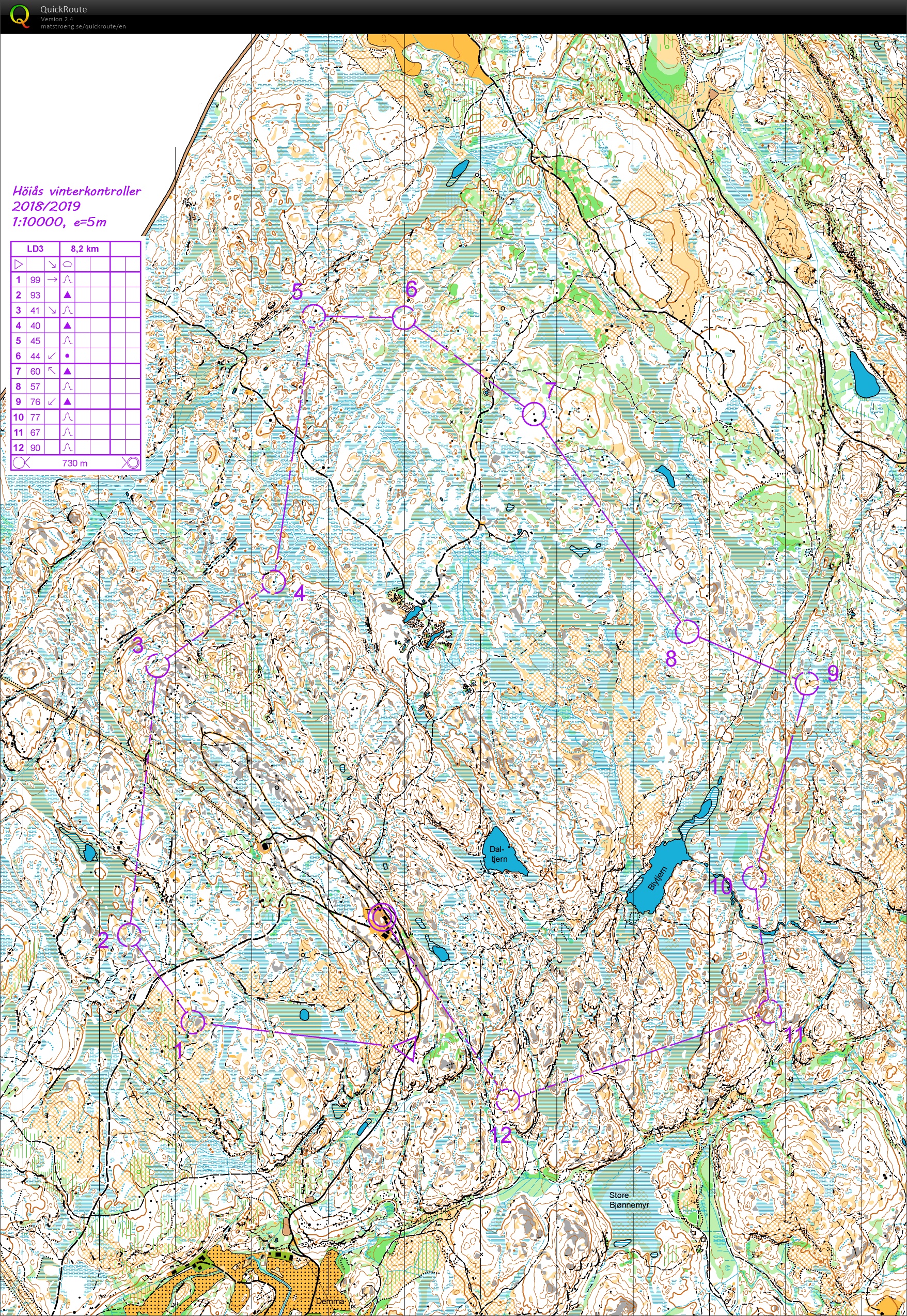 Høiås Winter Training : LD3 (2018-11-15)
