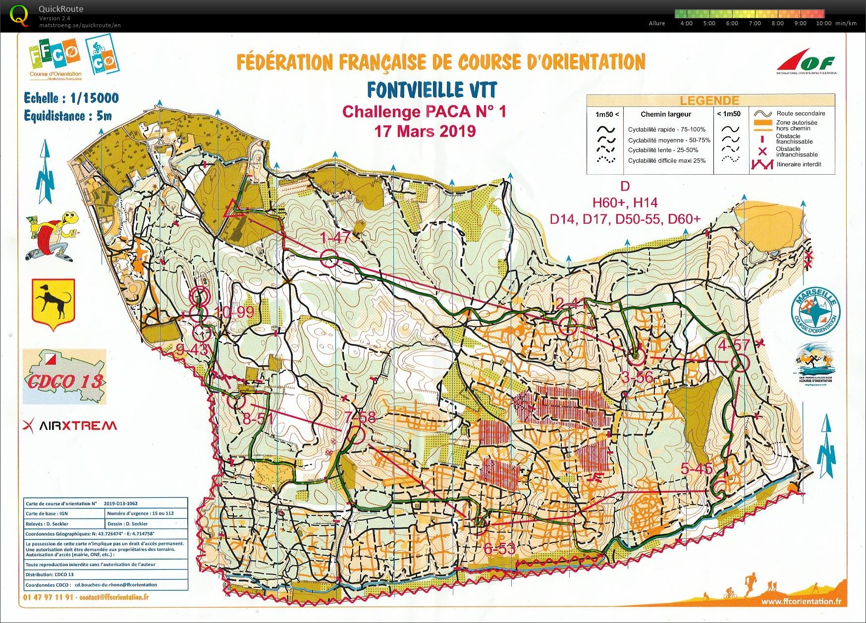 Challenge PACA  VTT Fonvielle (17/03/2019)