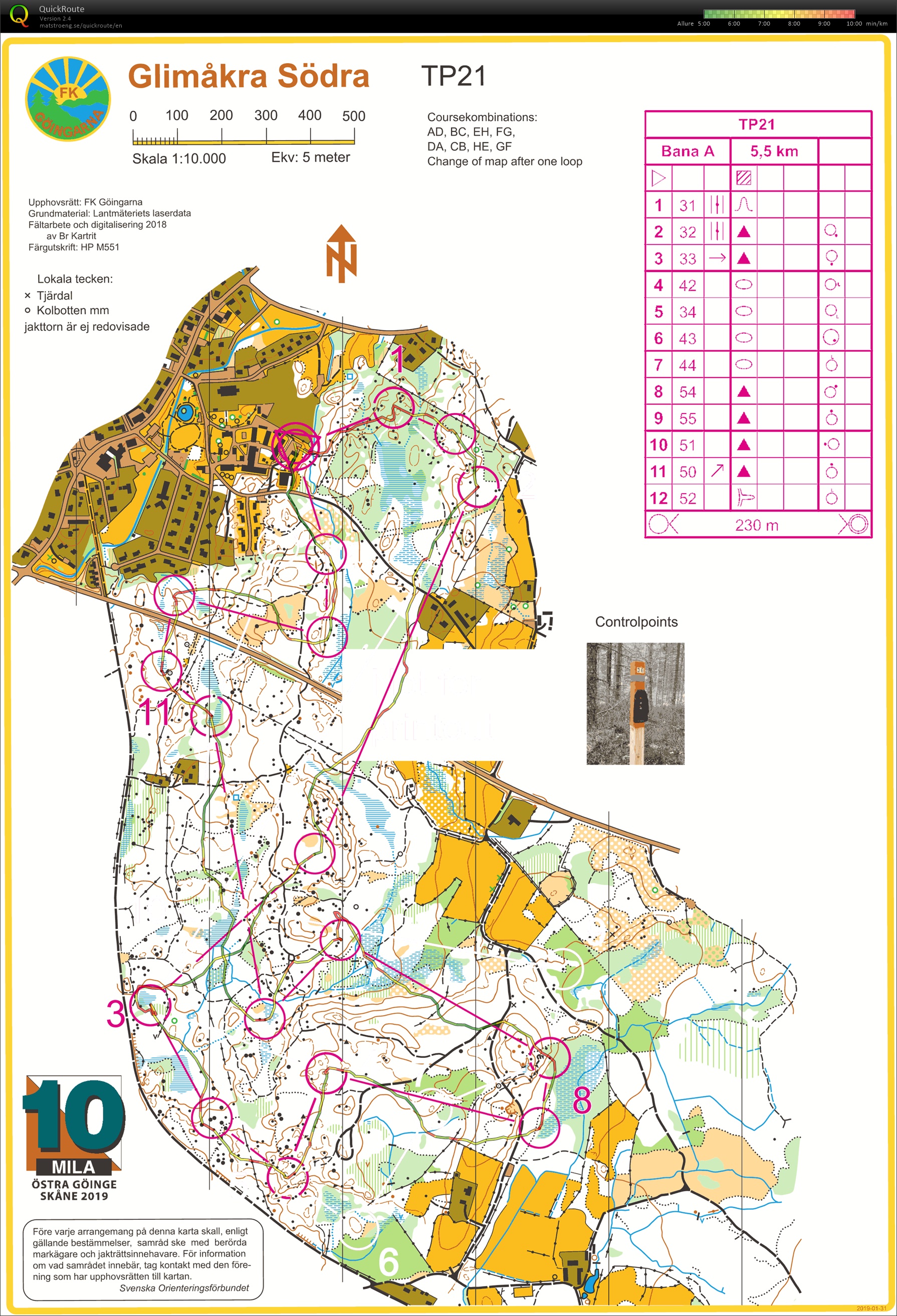 Stage HSK prépa 10mila (1) Glimåkra (2019-03-28)