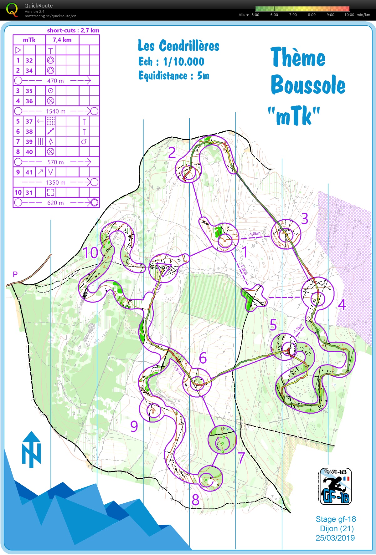 Stage gf-18 Dijon // (7) Thème : boussole (25/03/2019)