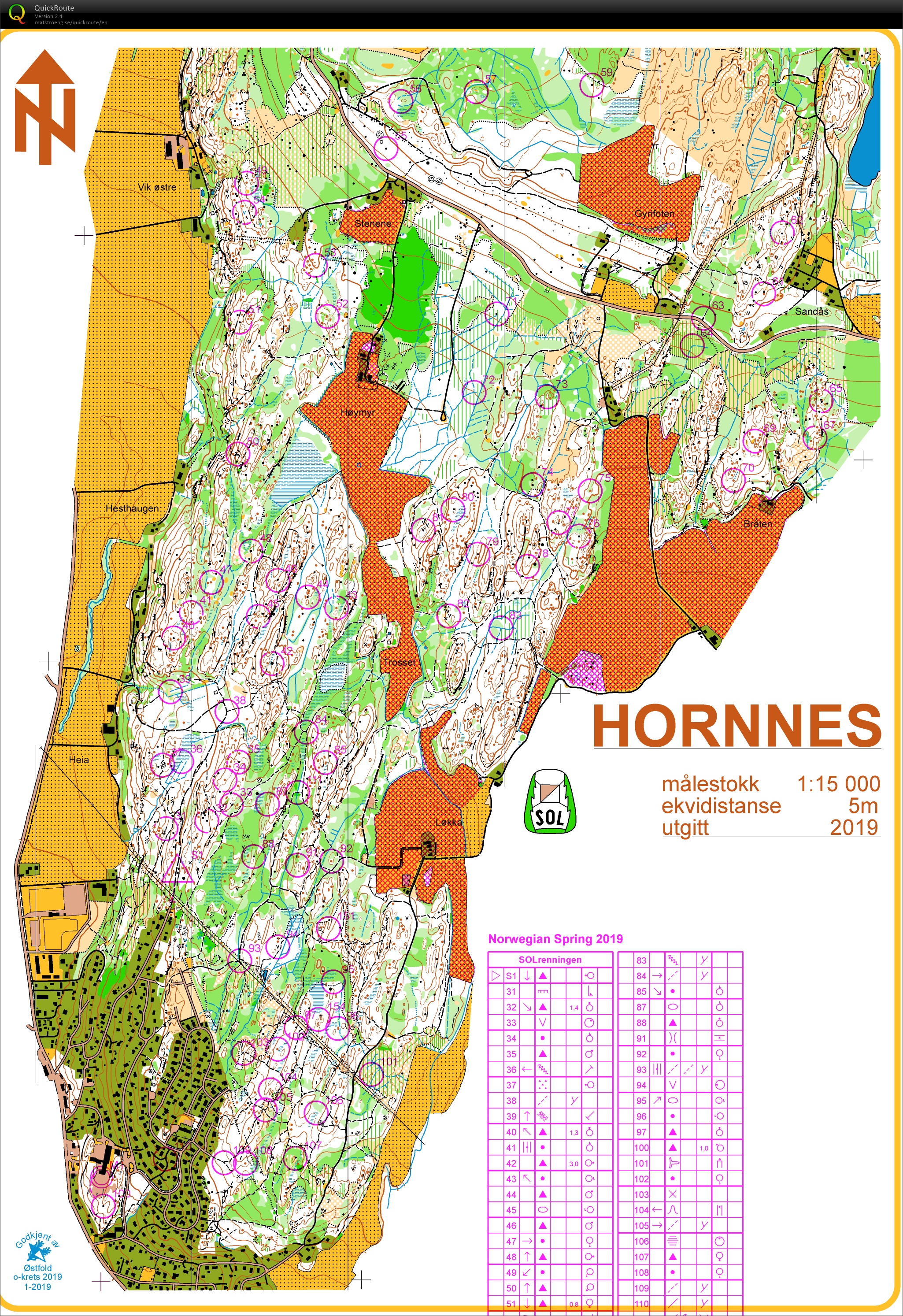 Norwegian Spring /// LD checking controls (07/04/2019)