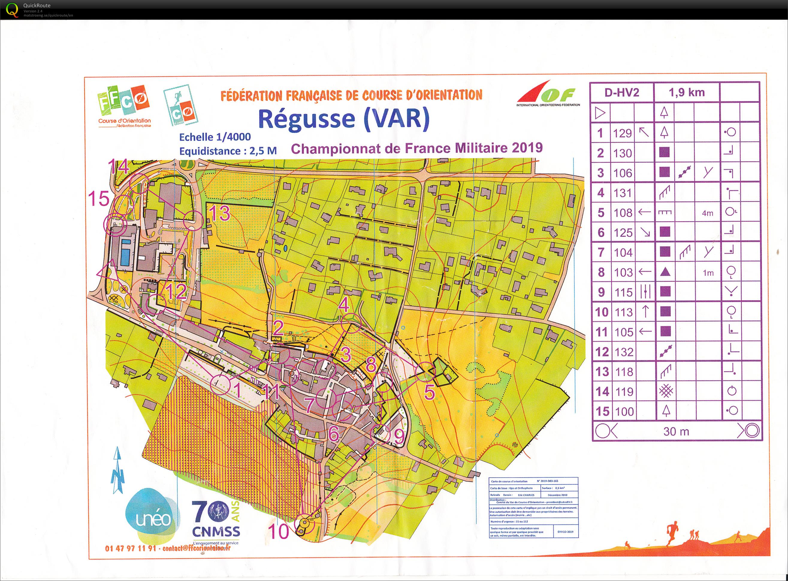 CFMCO  sprint Régusse (2019-04-24)