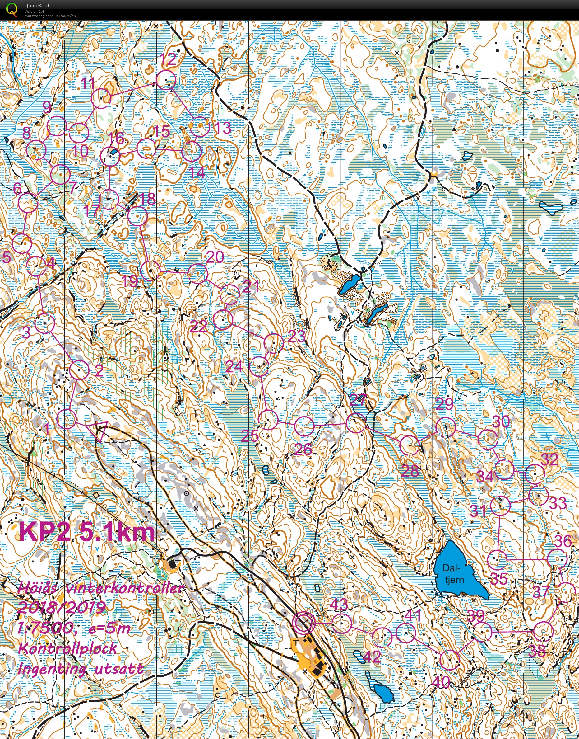 KP2 Postplukk (Høiås Vinterkontroller) (23/05/2019)