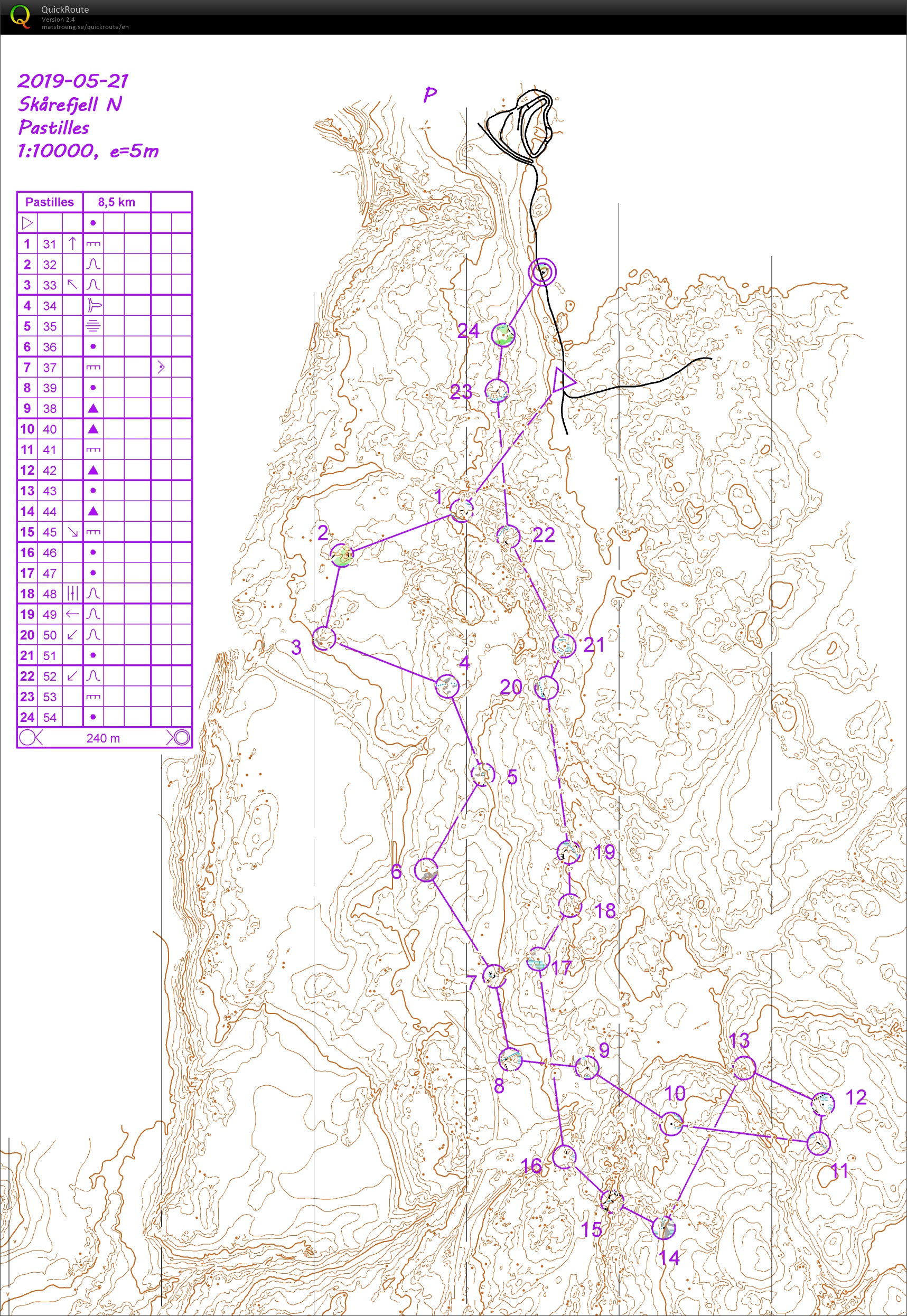 Skårefjell // relief Pastilles (25-05-2019)