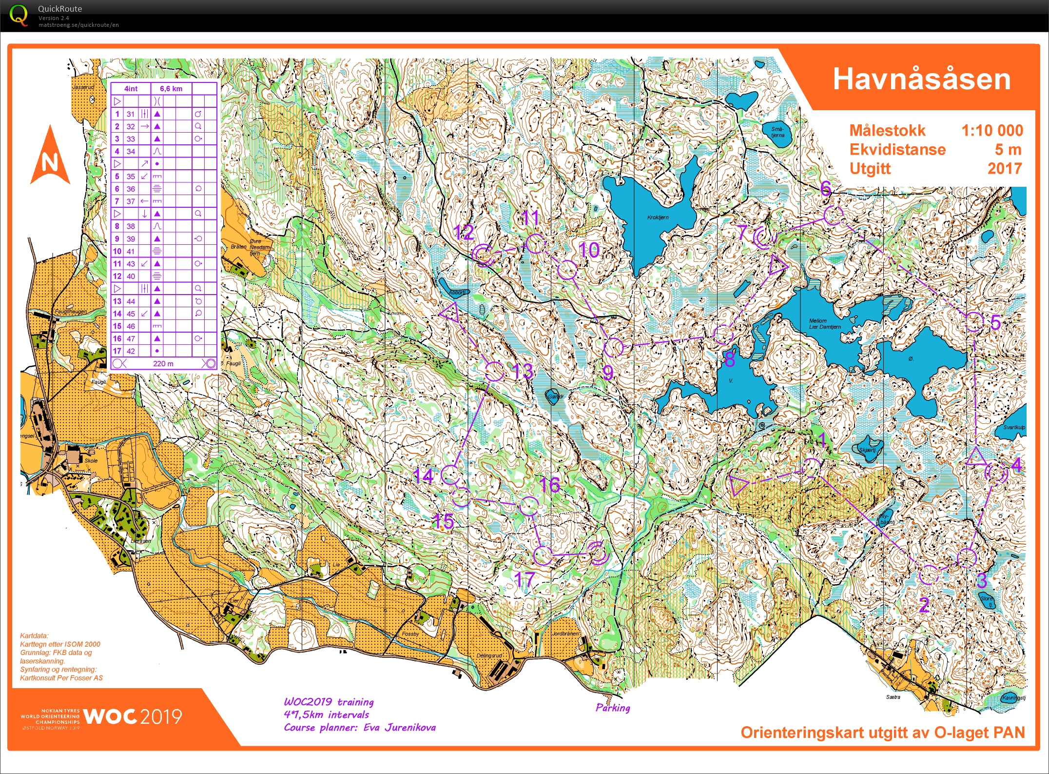 Pose WOC2019 training - 4 intervals (2019-05-31)