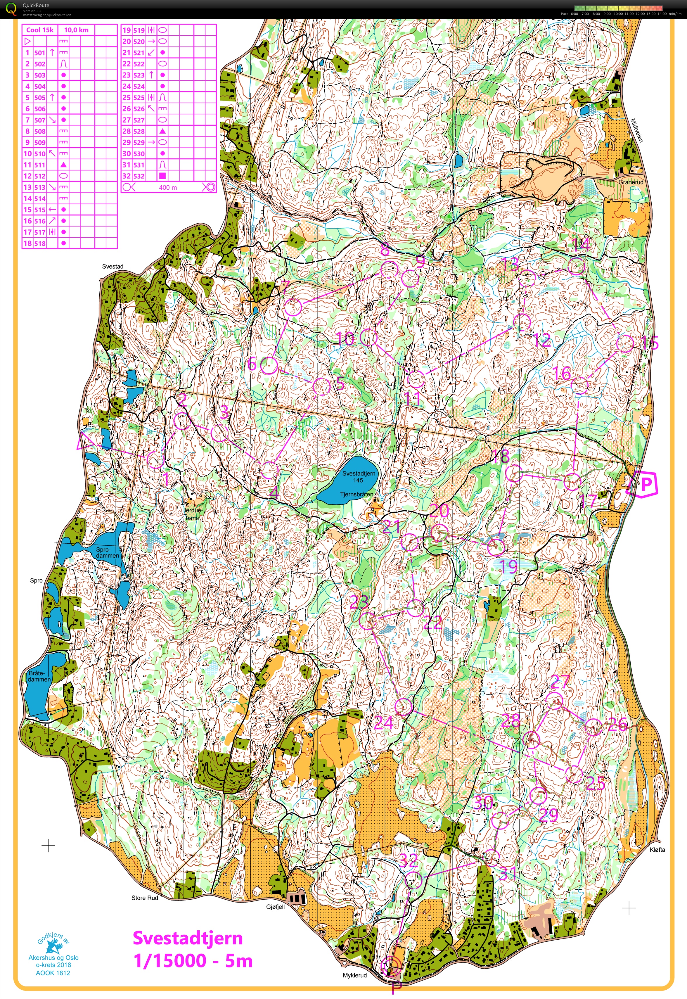 Stage prépa WOC // pose LD (Svedstadtjern) (06.07.2019)