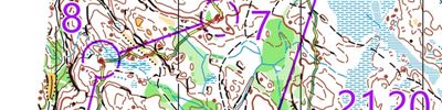 Prépa-finale WOC2019 // pose LD forkée (Olaåsen)