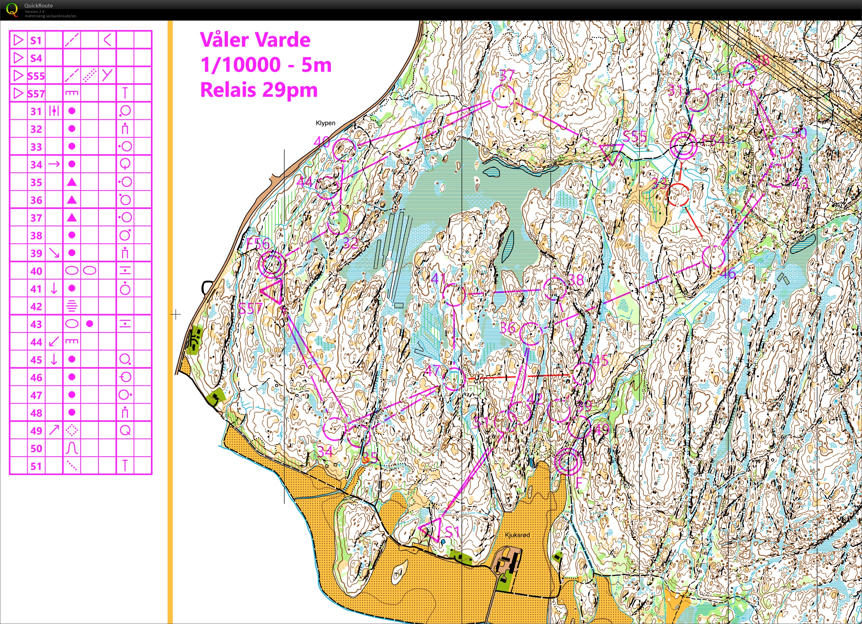 Prépa-finale WOC2019 // pose-dépose relais (Våler Varde) (29/07/2019)