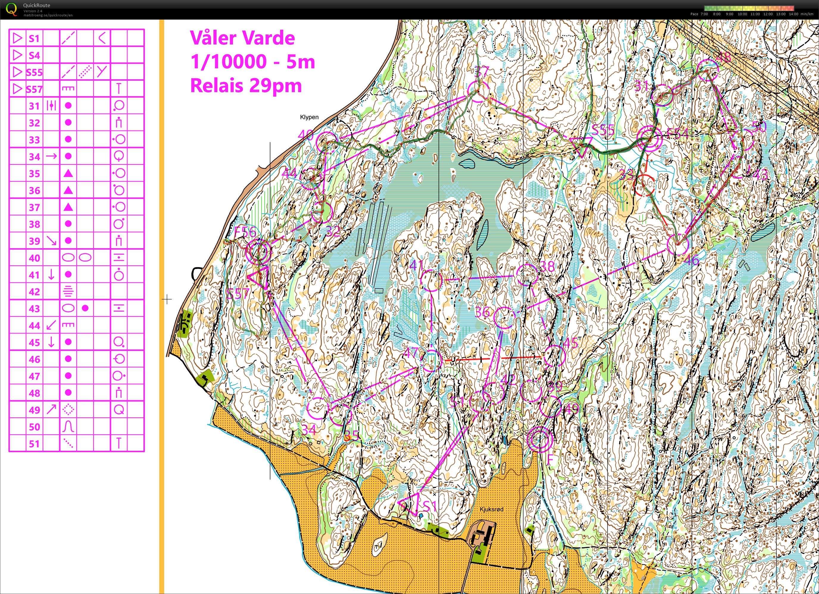 Prépa-finale WOC2019 // pose-dépose relais (Våler Varde) (2019-07-29)