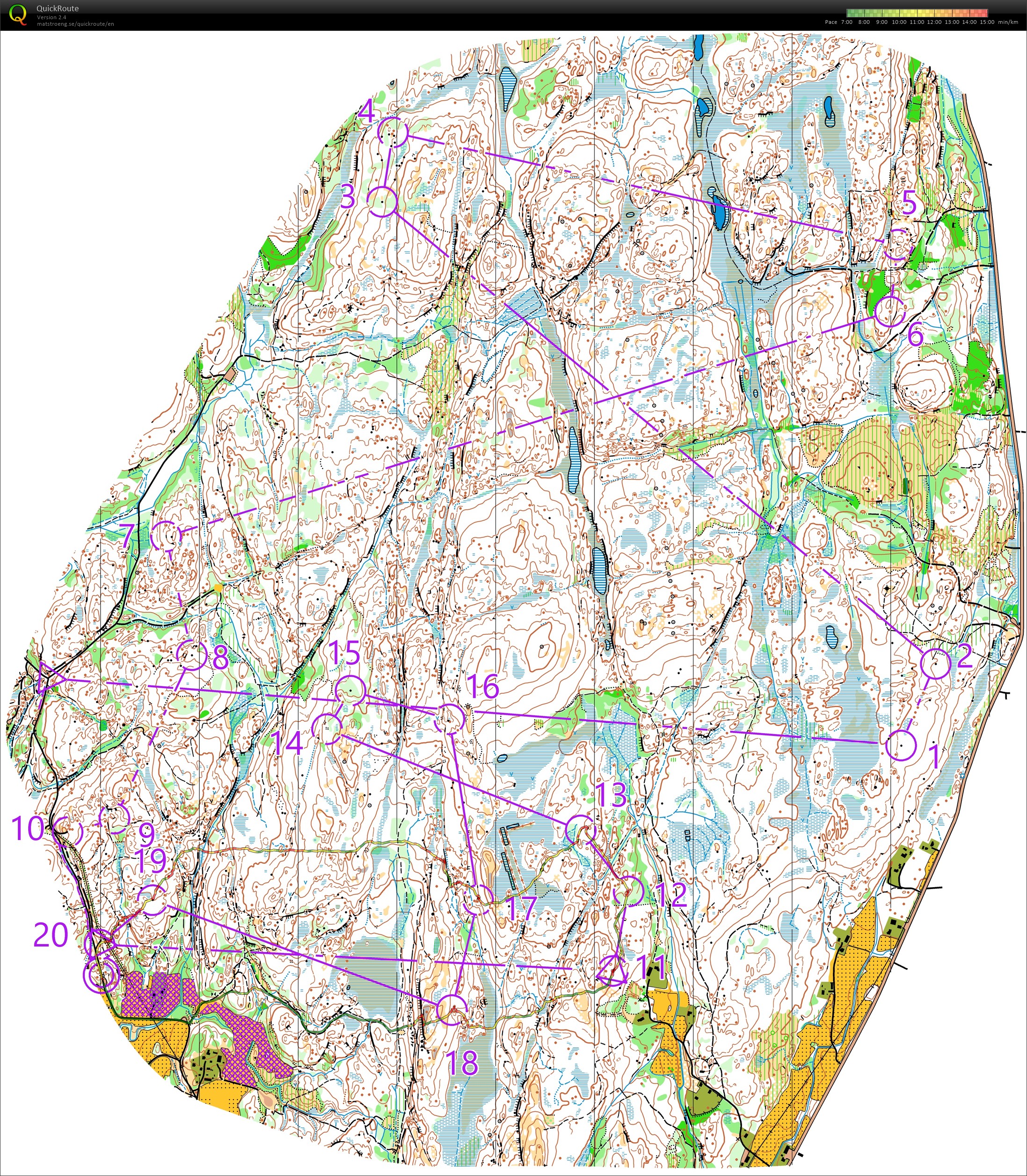 Prépa-finale WOC2019 // pose LD SWE (Gillingsrød) (2019-08-02)