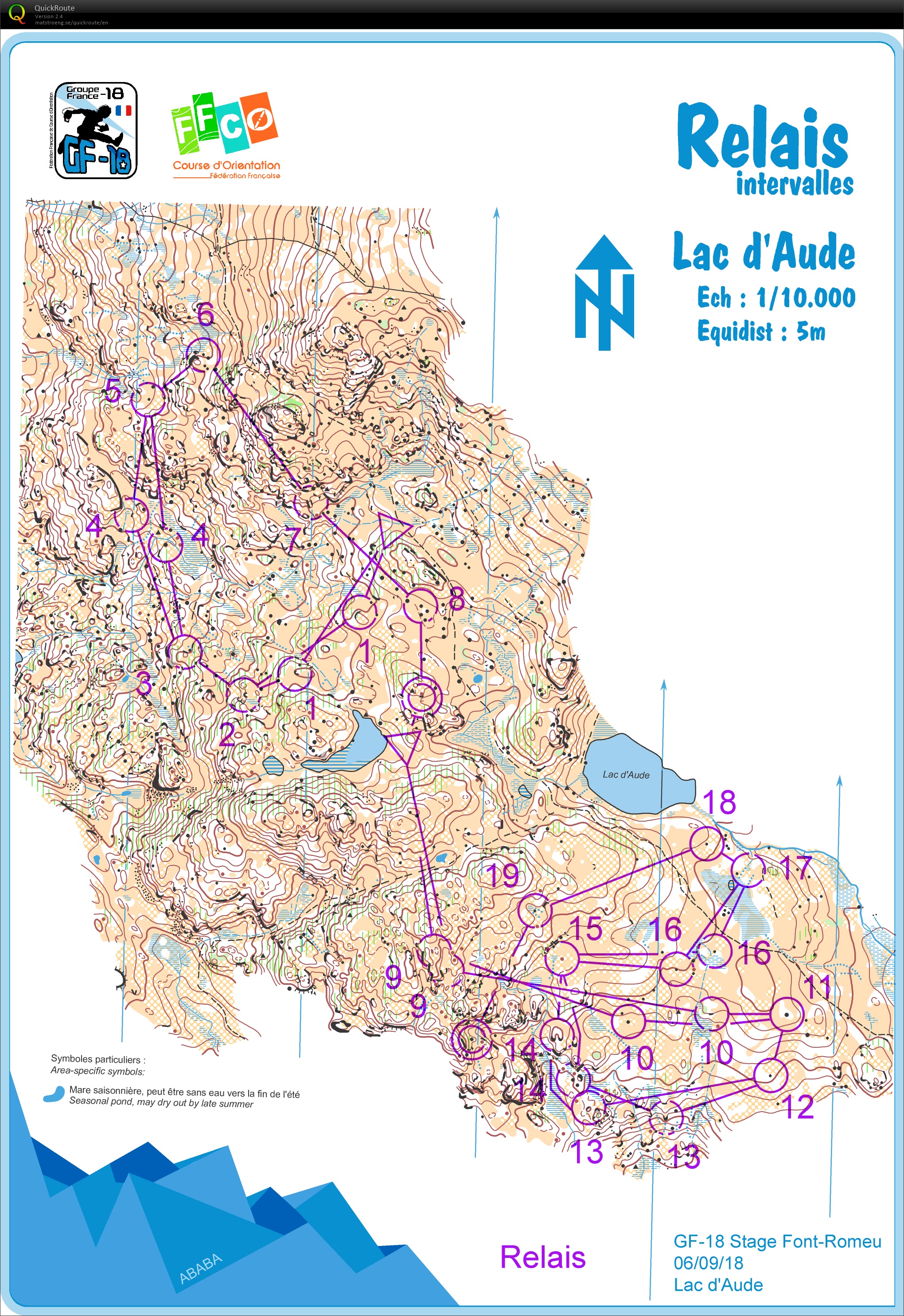 Stage gf-18 Font-Romeu // (3) Relais scénario (Lac d'Aude) (06.08.2019)