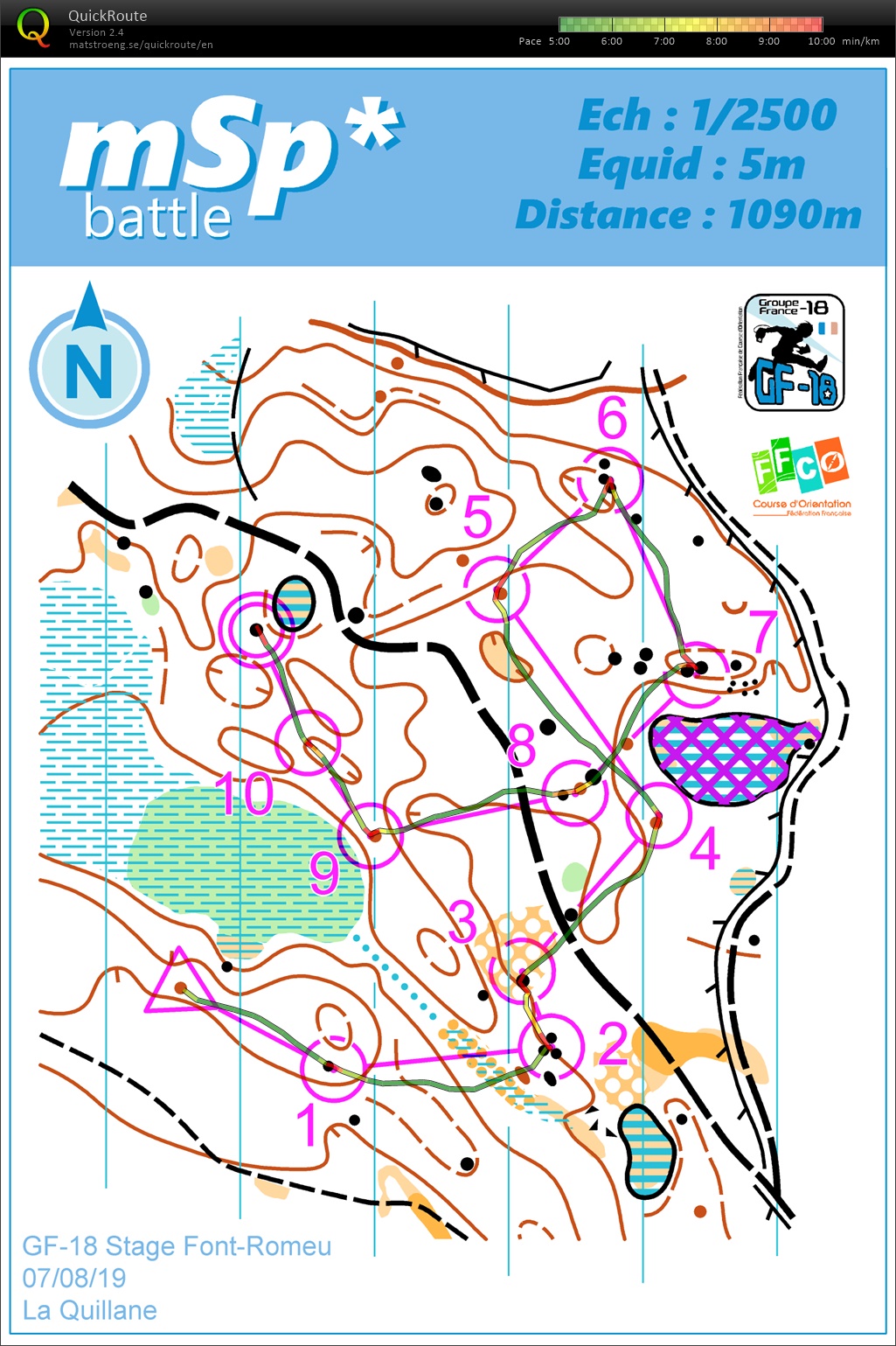 Stage gf-18 Font-Romeu // (4) mSp (La Quillane) (2019-08-07)