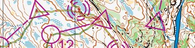 WOC2019 training : Guttersrød 6 intervaller