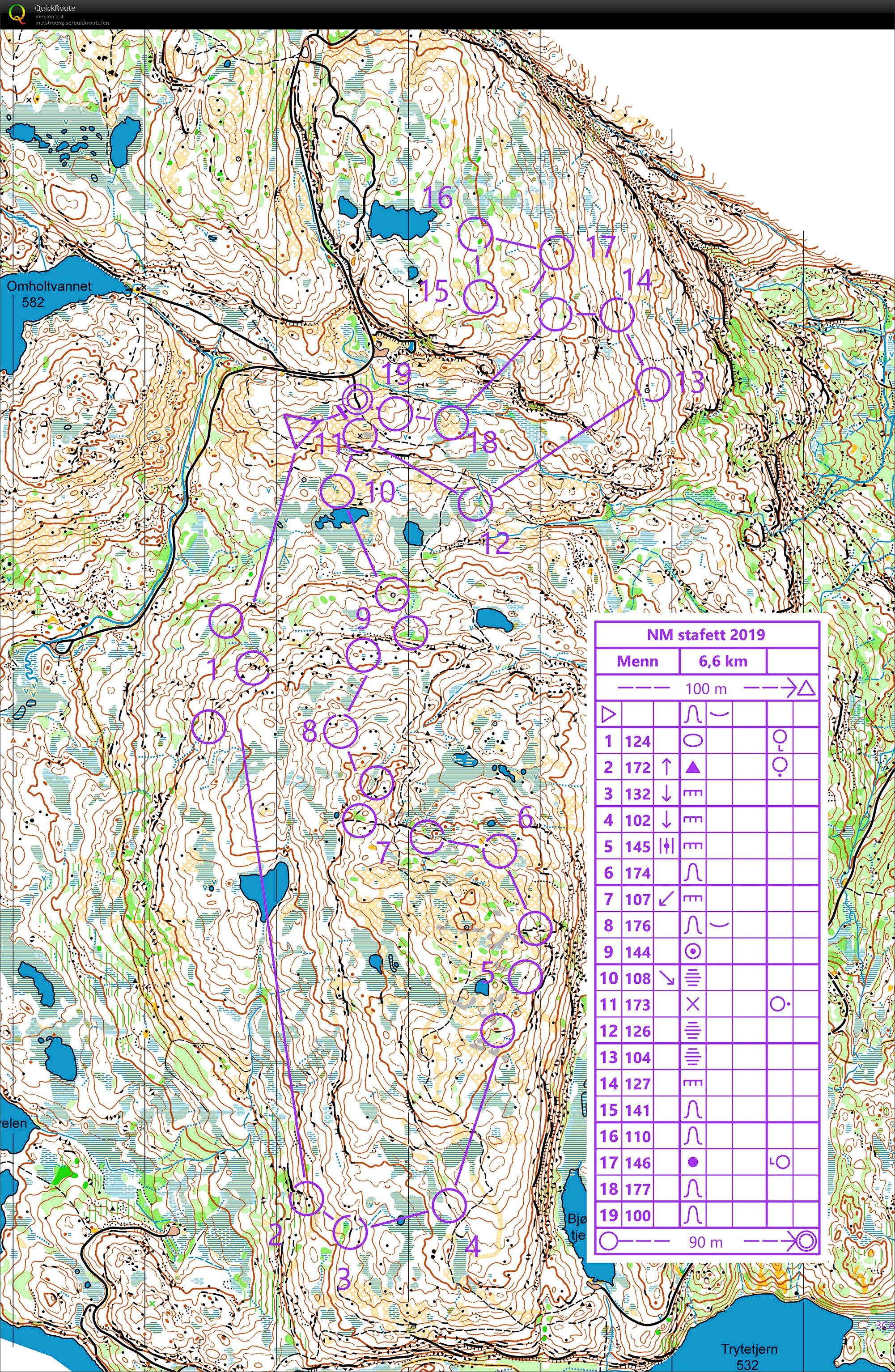 NM staffet (leg2) (15.09.2019)