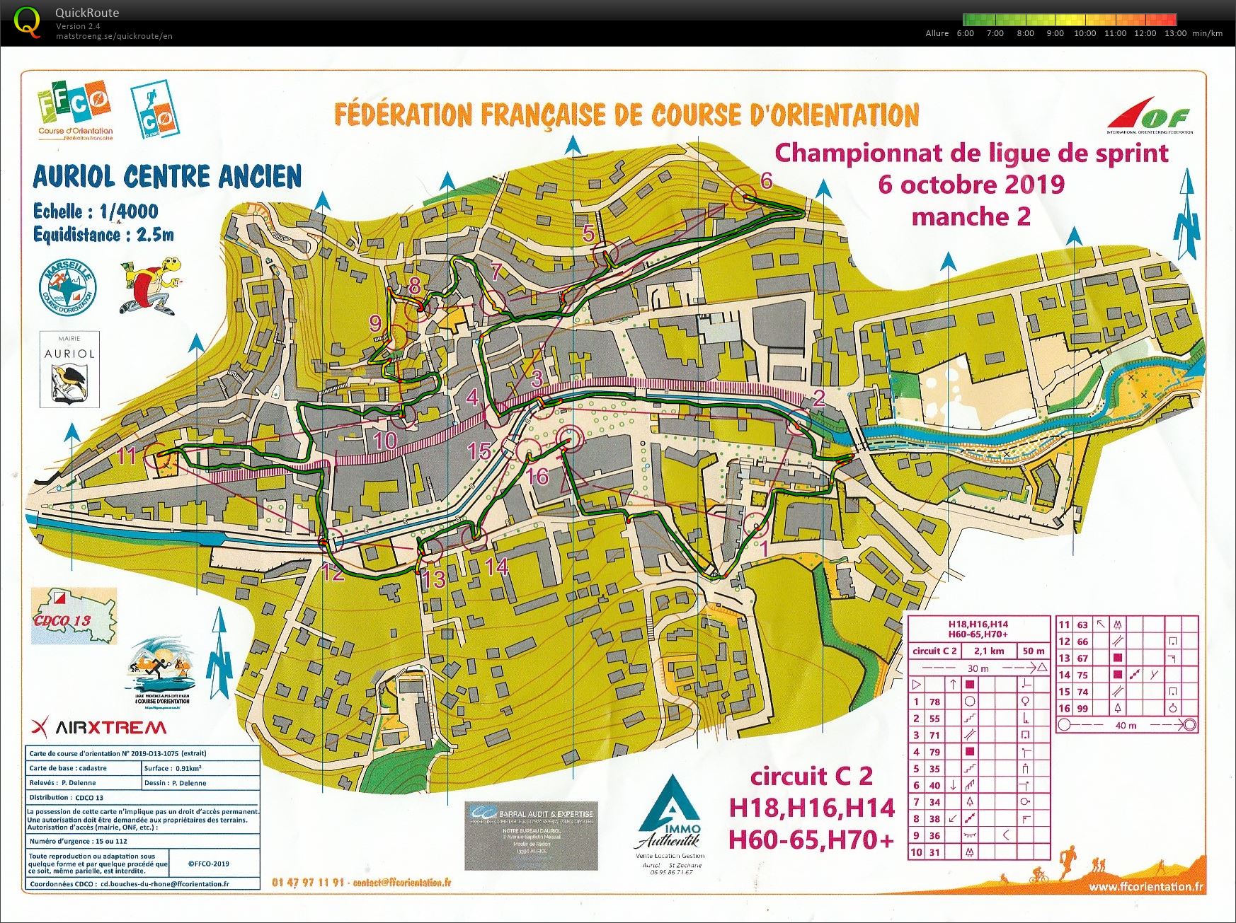 Championnat de ligue Sprint Auriol (2019-10-06)