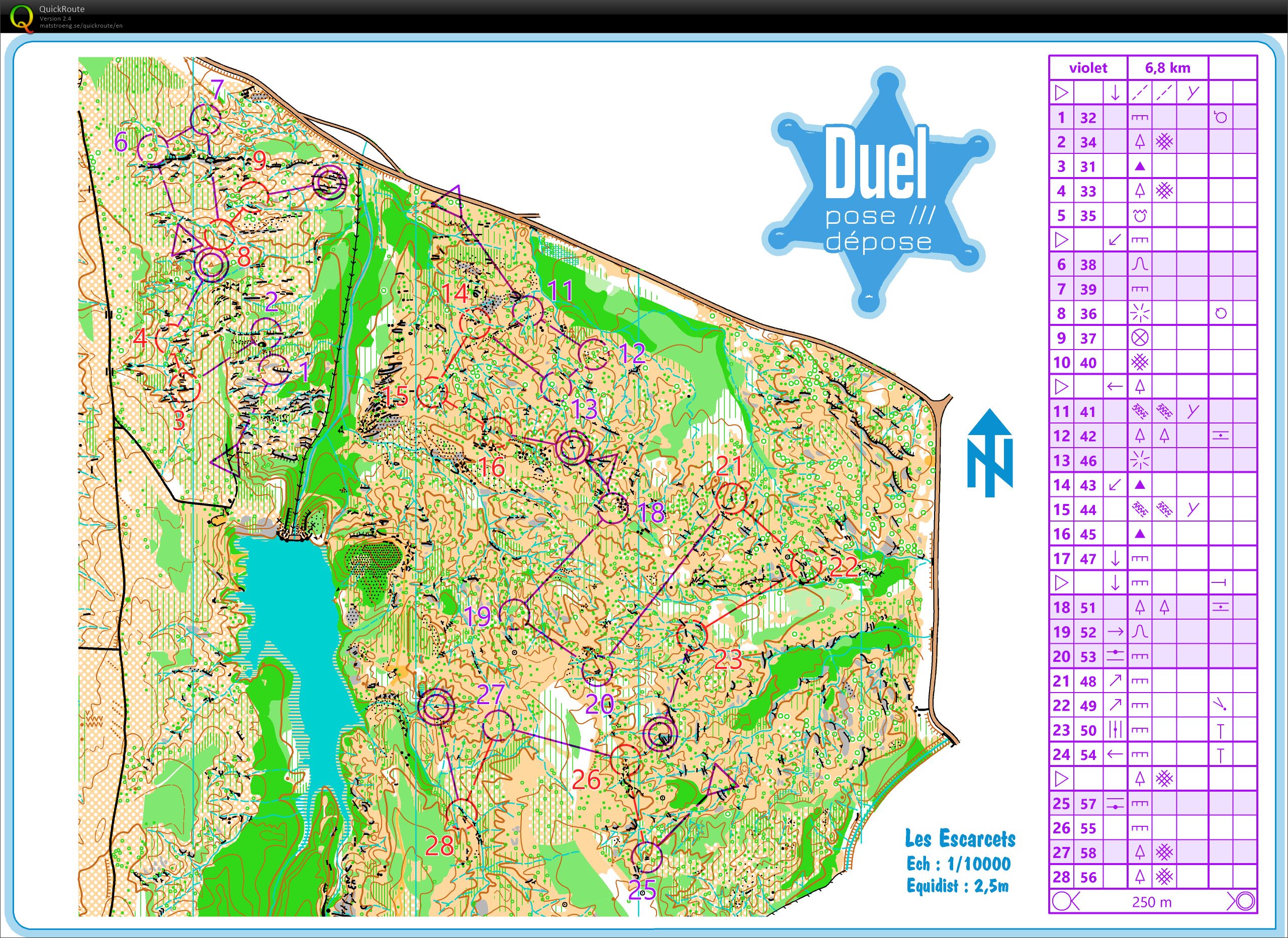 Dual Slalom Pose/Dépose avec Tam (2019-10-27)