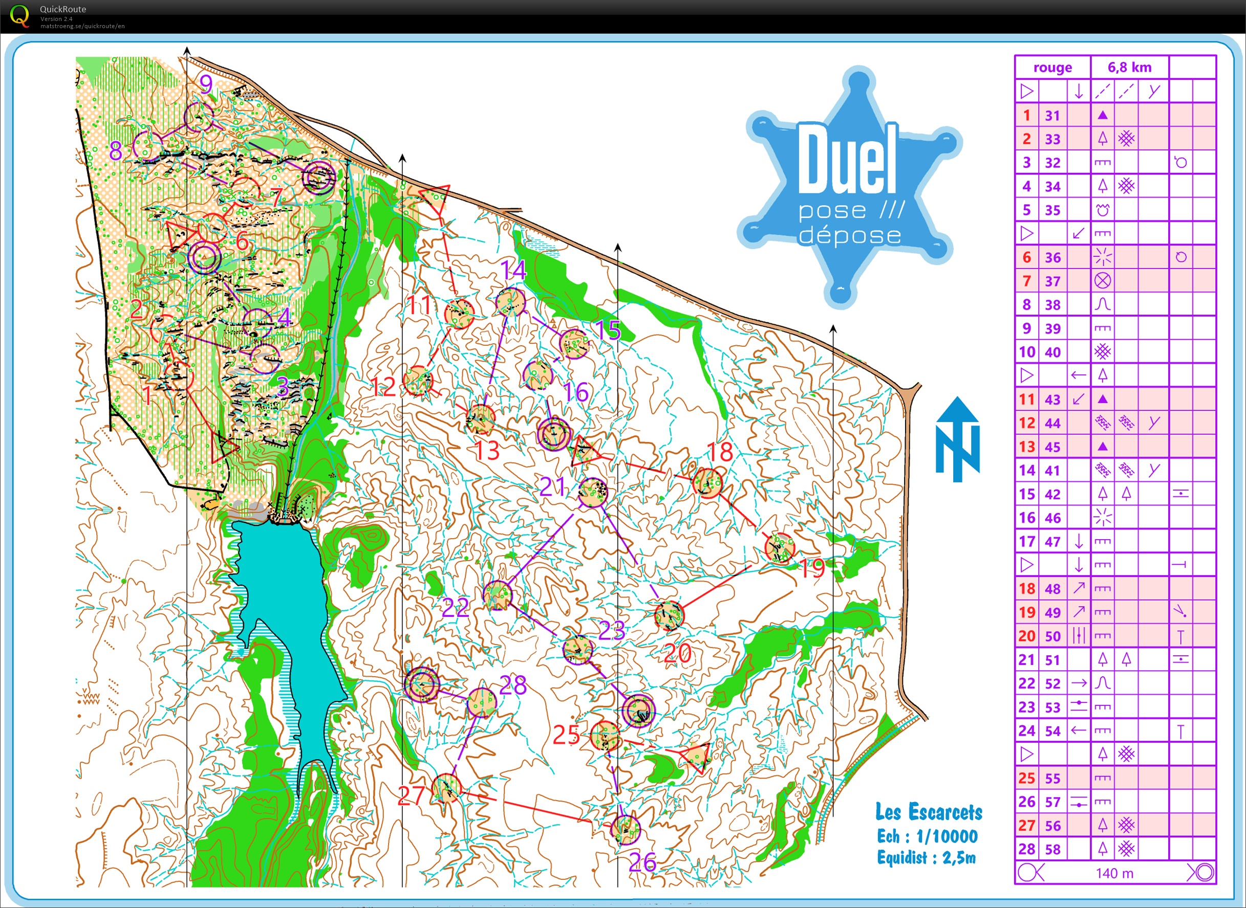 Duel pose/dépose (27.10.2019)