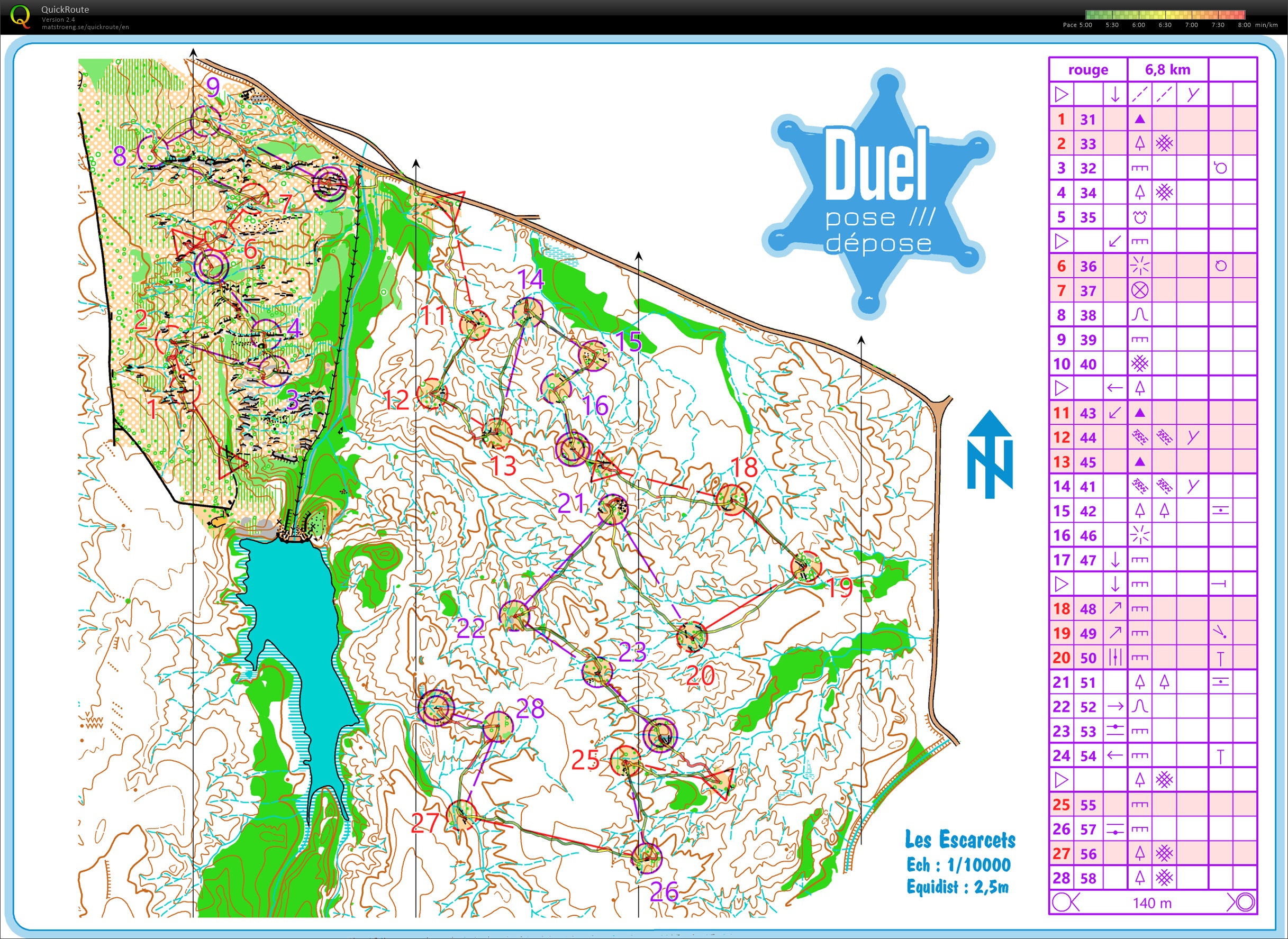 Duel pose/dépose (27.10.2019)