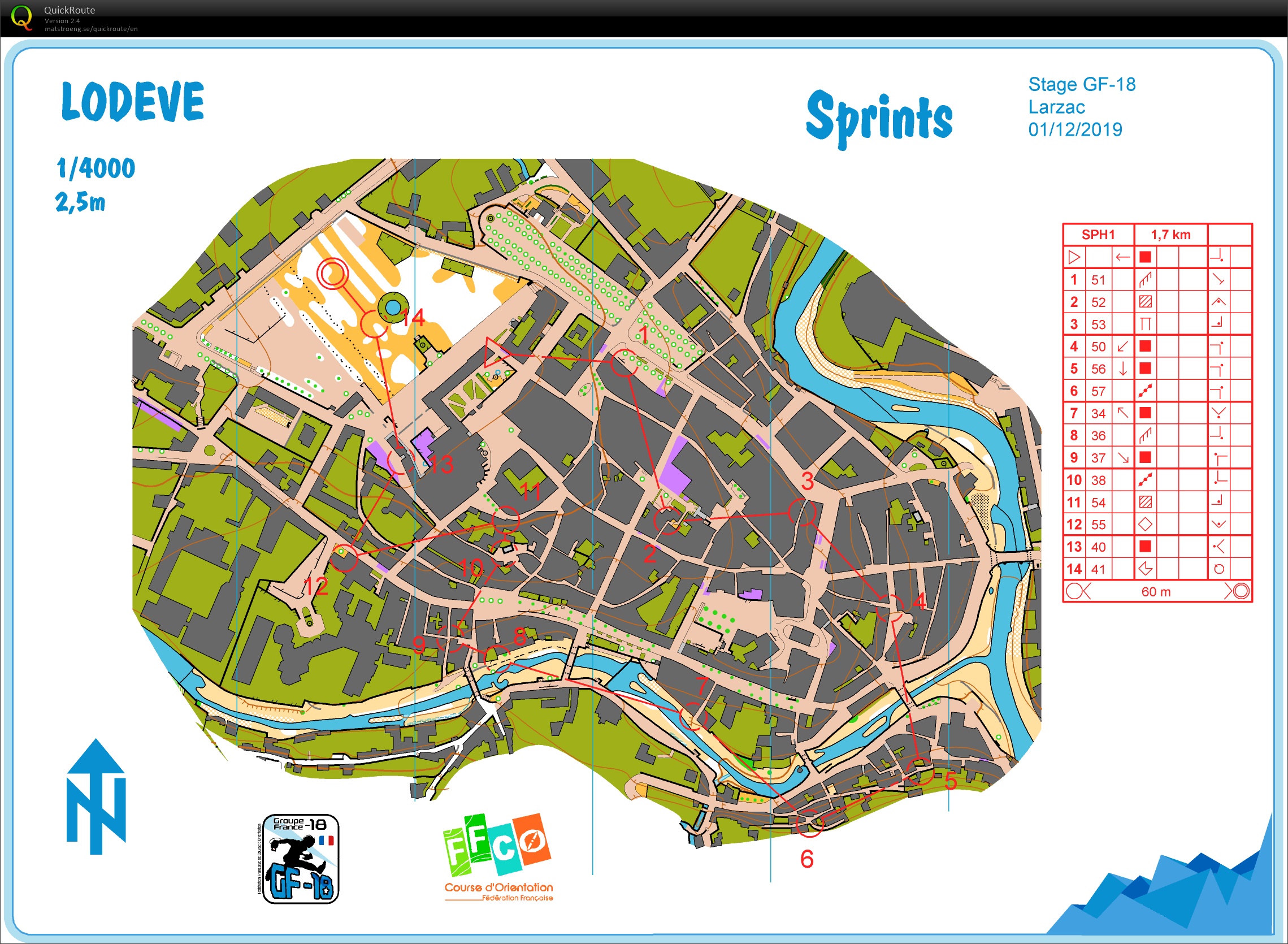 Stage gf-18 Nant // (6) Sprint (H1) (01.12.2019)