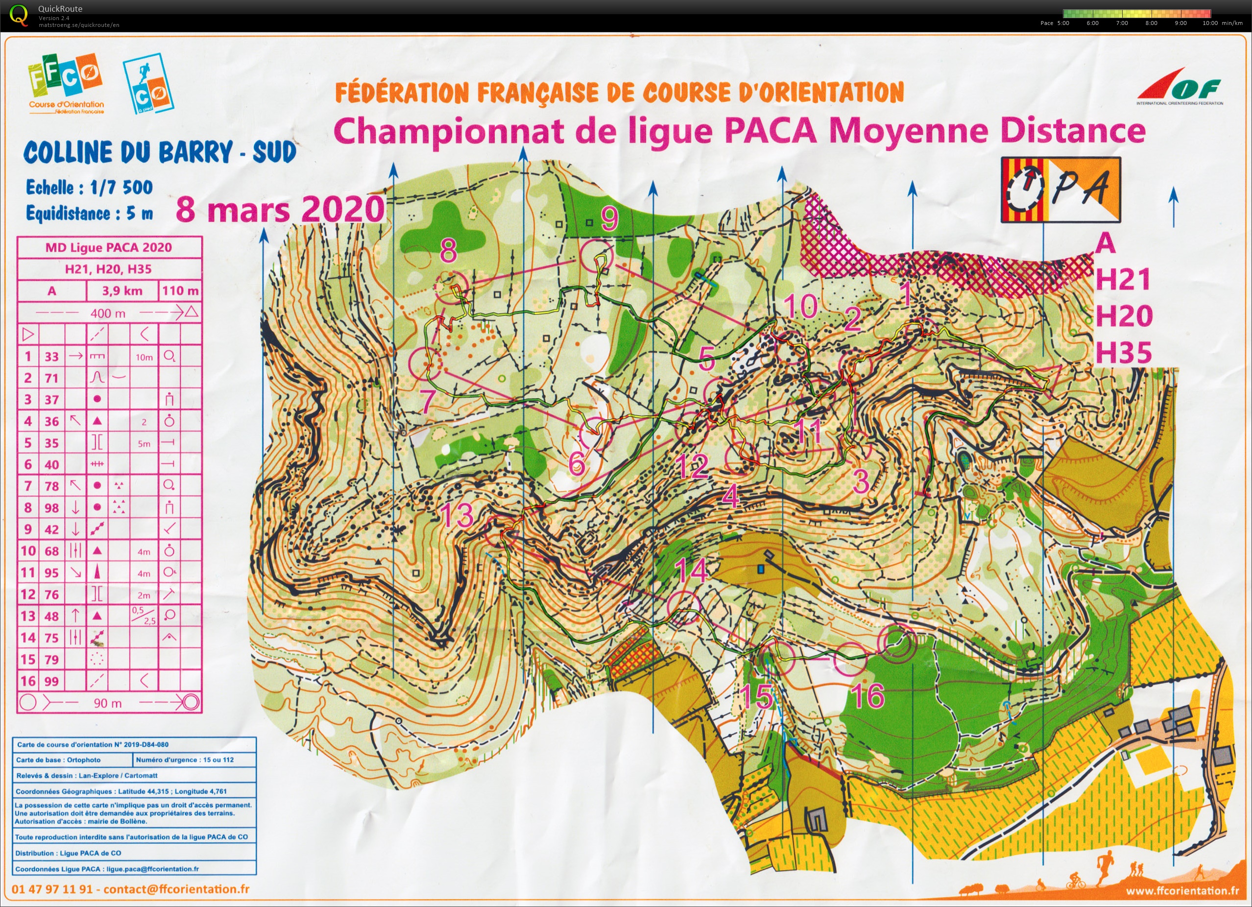 Challenge Paca 3 (#1) (Chpt Ligue MD) (08/03/2020)