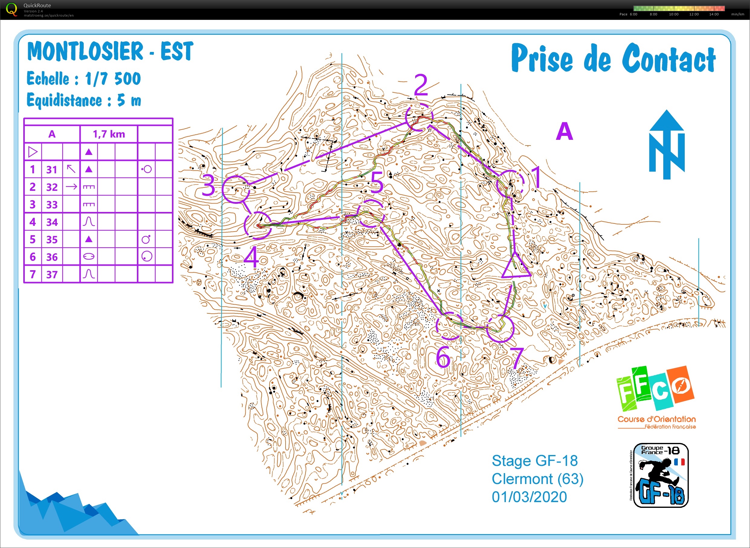 Stage gf-18 Clermont (2) relief A (02/03/2020)