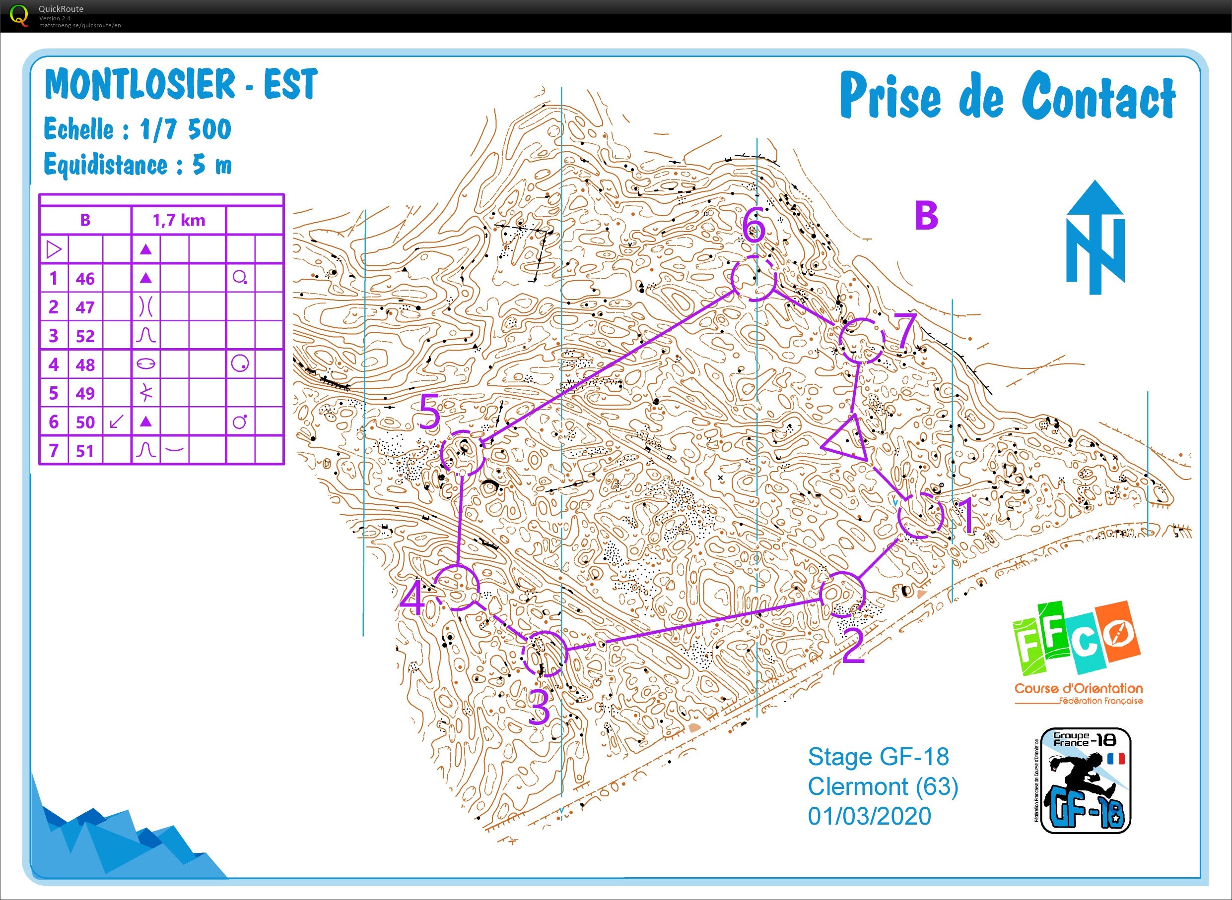 Stage gf-18 Clermont (2) relief B (02/03/2020)