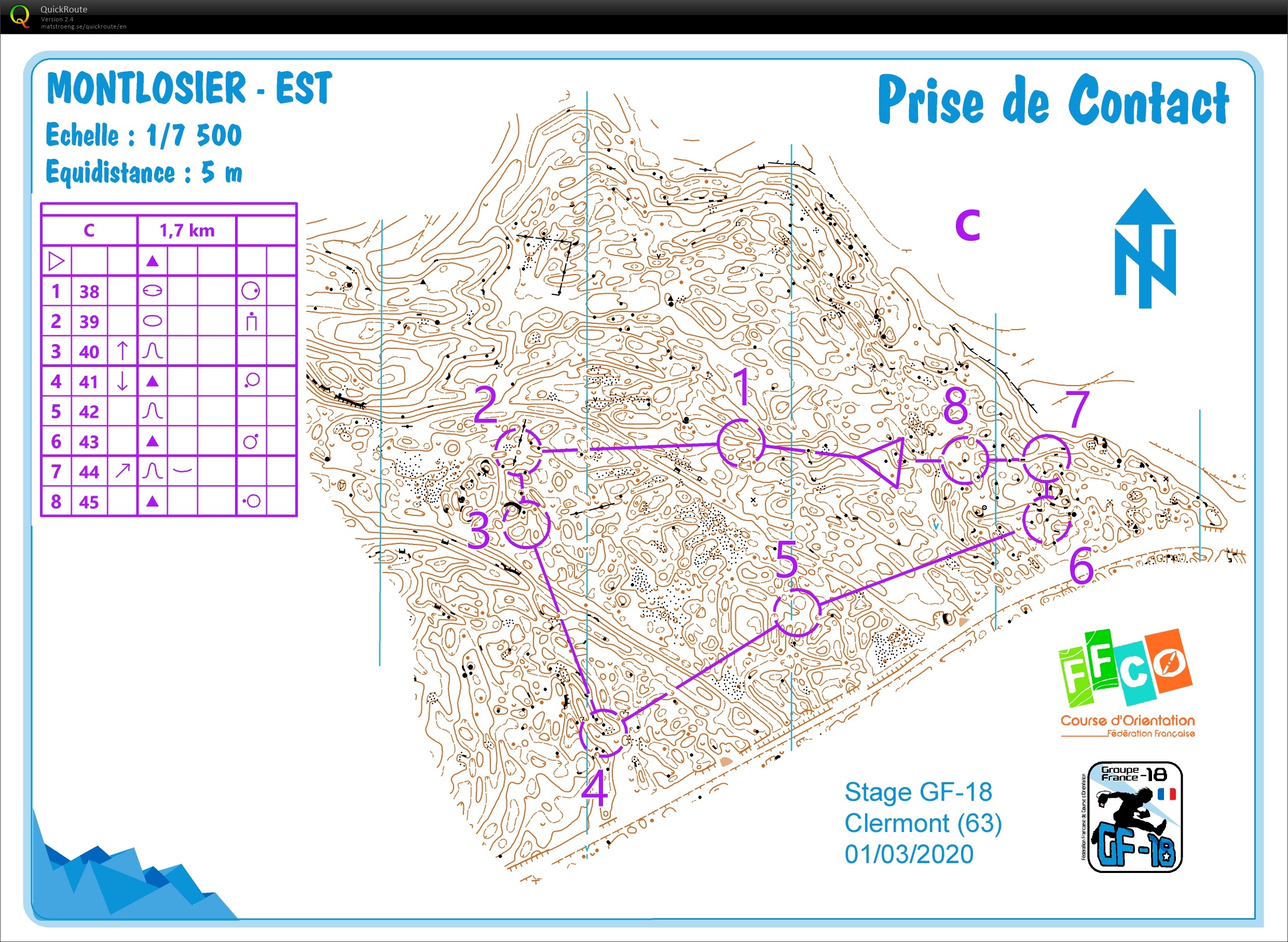 Stage gf-18 Clermont (2) relief C (02/03/2020)