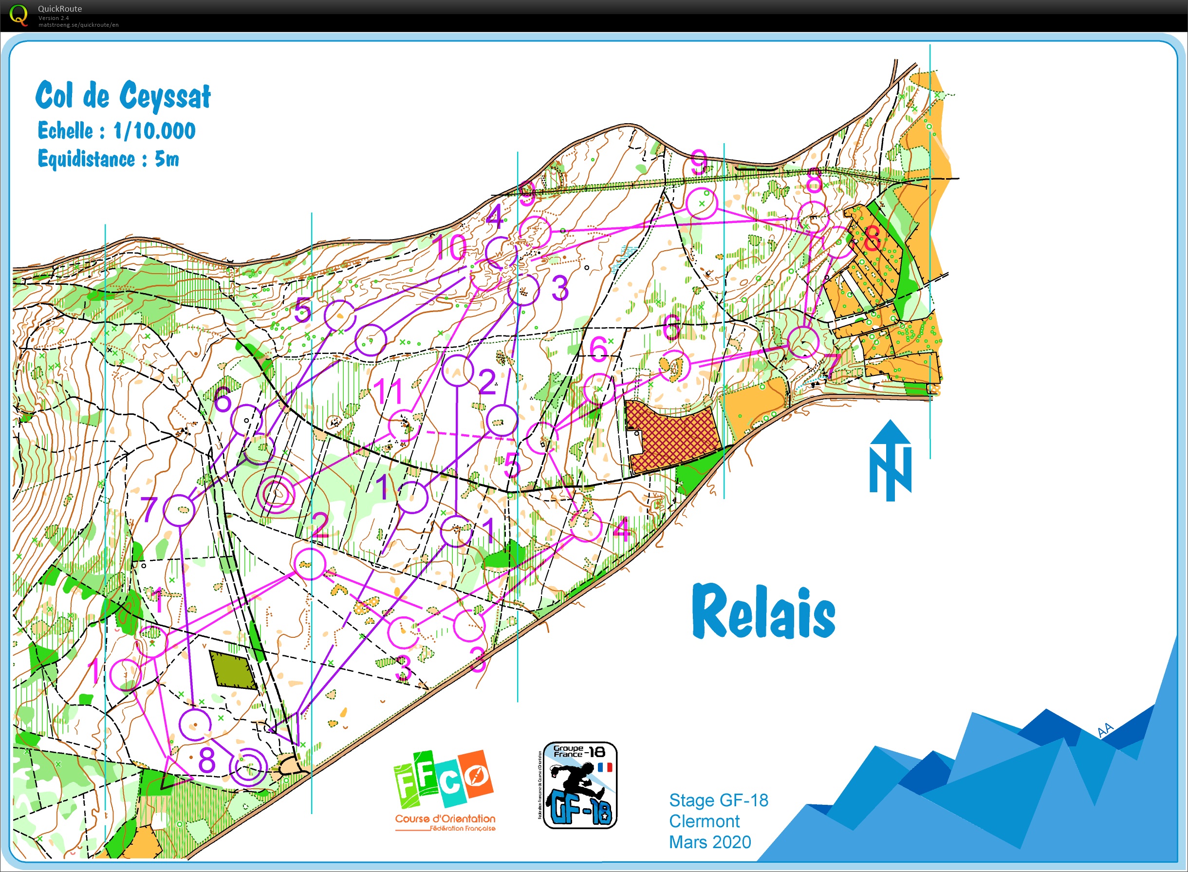 Stage gf-18 Clermont (3) Relais intervalle (02/03/2020)