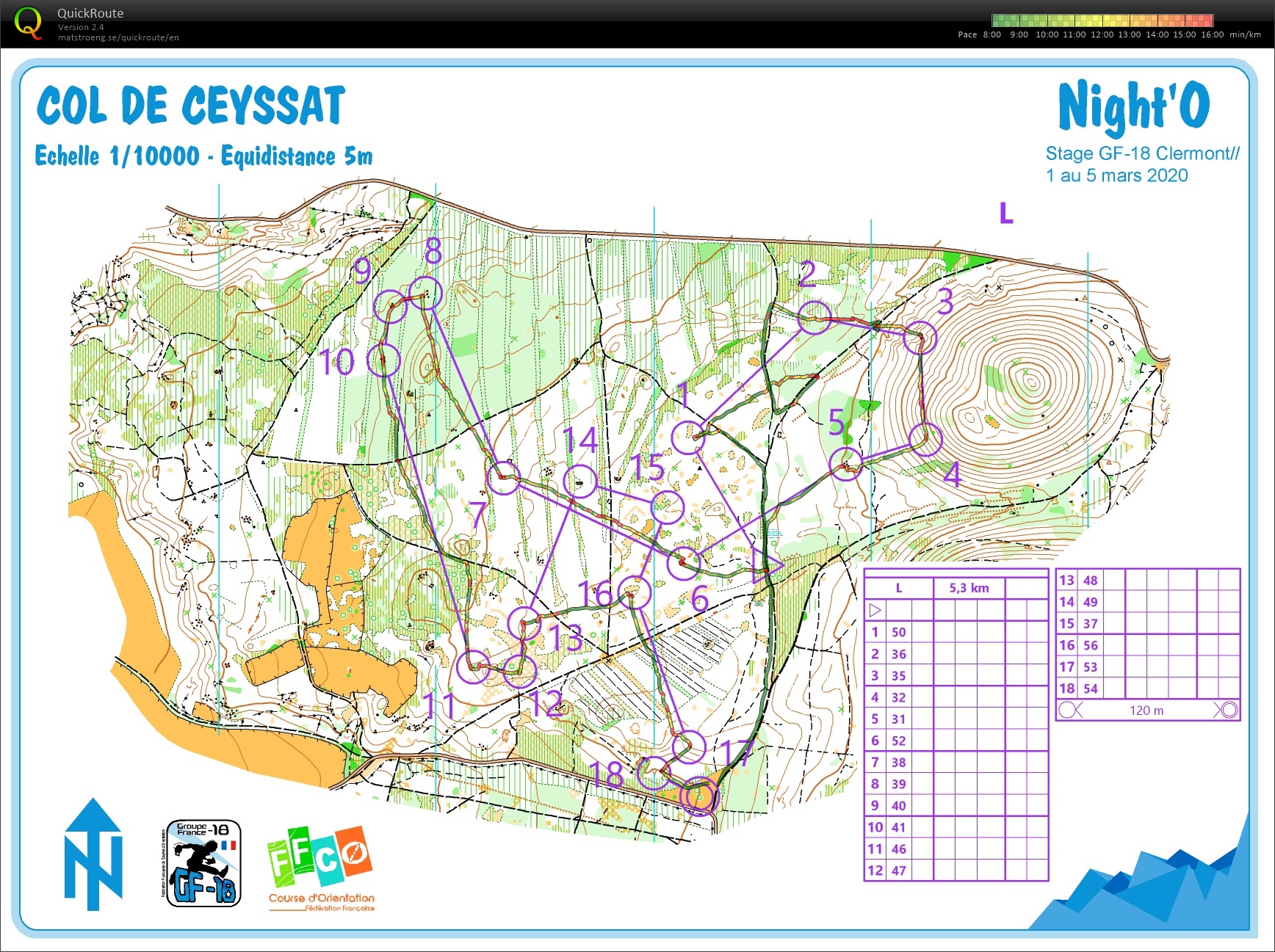 Stage gf-18 Clermont (5) Nuit (03/03/2020)