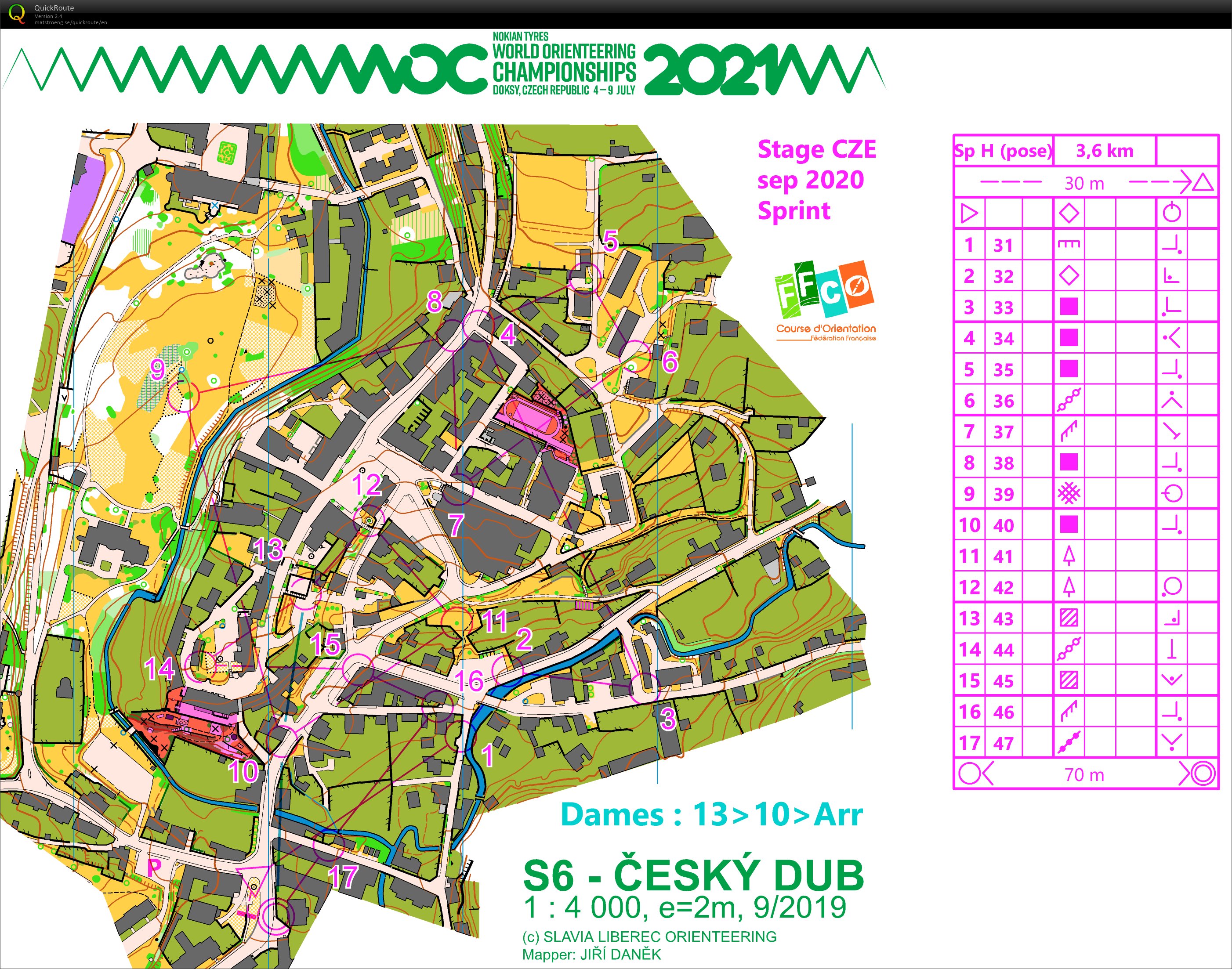 TC prépa WOC (CZE) // Sprint (04.09.2020)