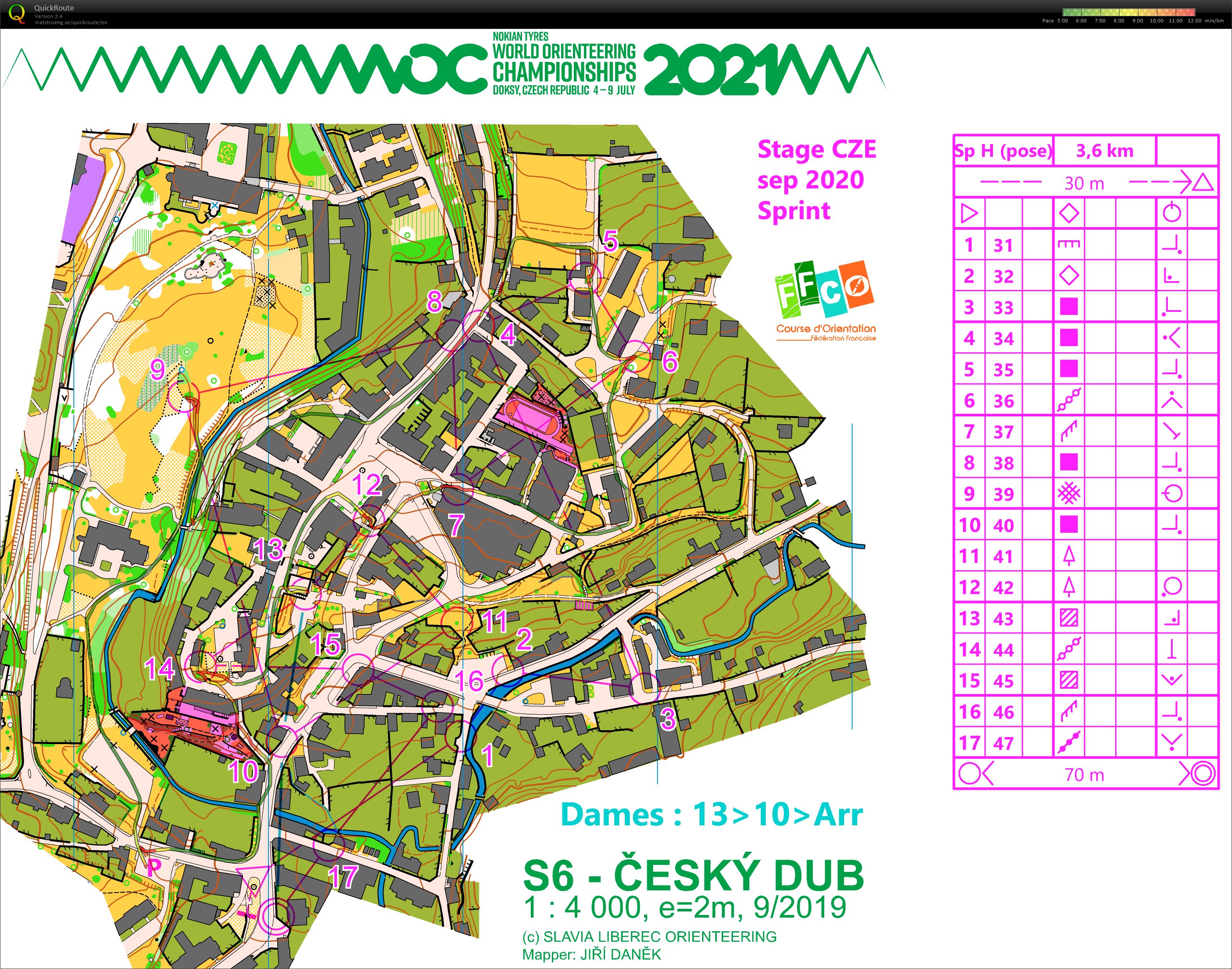 TC prépa WOC (CZE) // Sprint (04-09-2020)