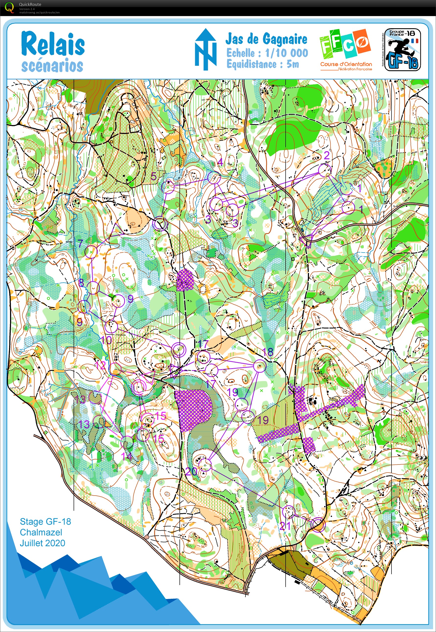 Stage gf-18 Chalmazel // Relais scénario (E4) (29-07-2020)