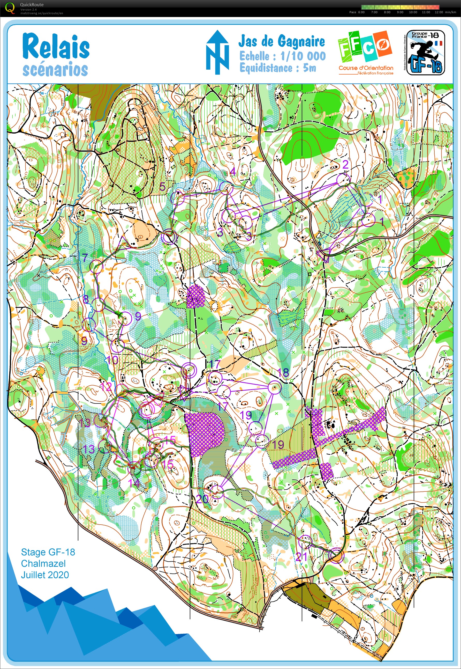 Stage gf-18 Chalmazel // Relais scénario (E4) (29-07-2020)