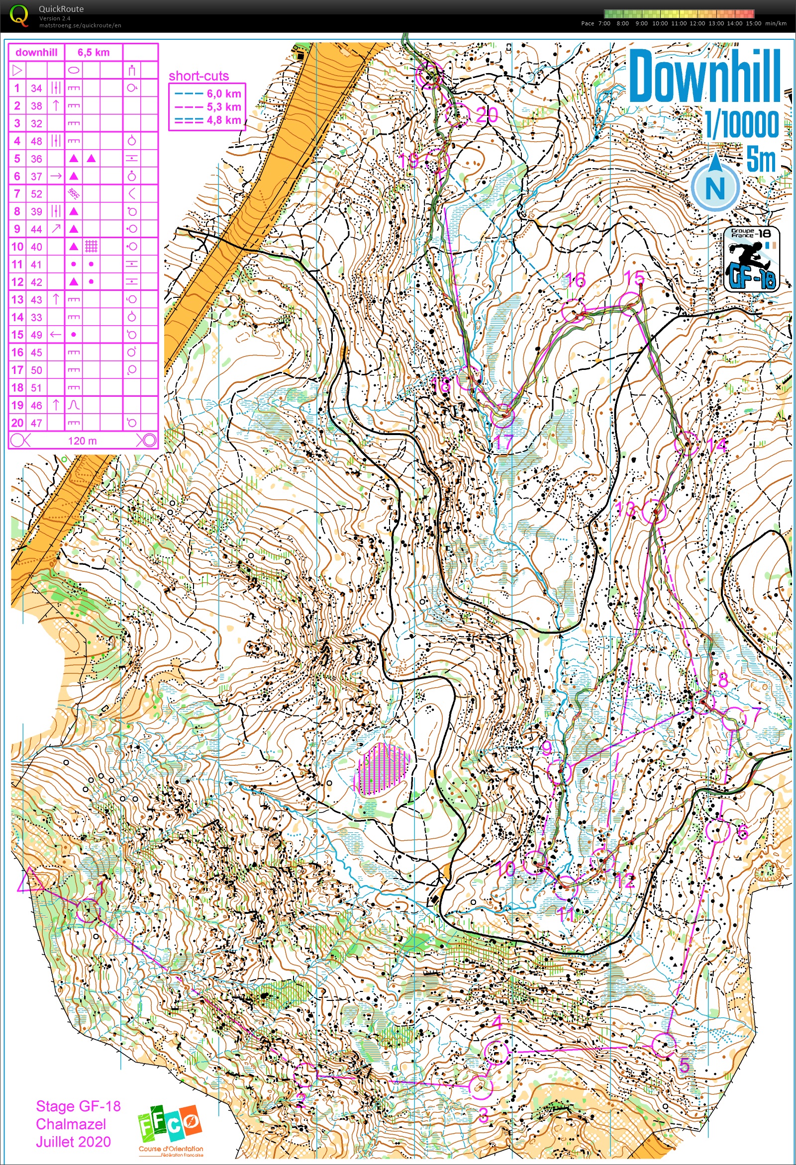 Stage gf-18 Chalmazel // Long Downhill (E7) (30.07.2020)