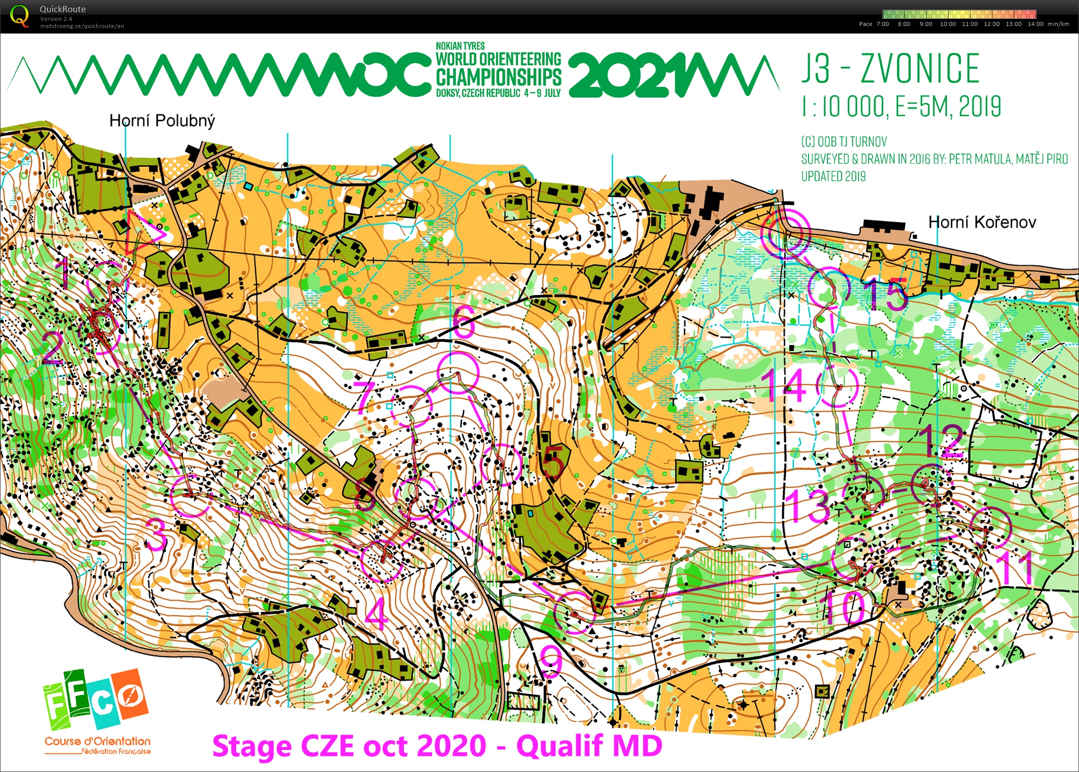 Stage FFCO Tchéquie (4) qualif MD (02/10/2020)