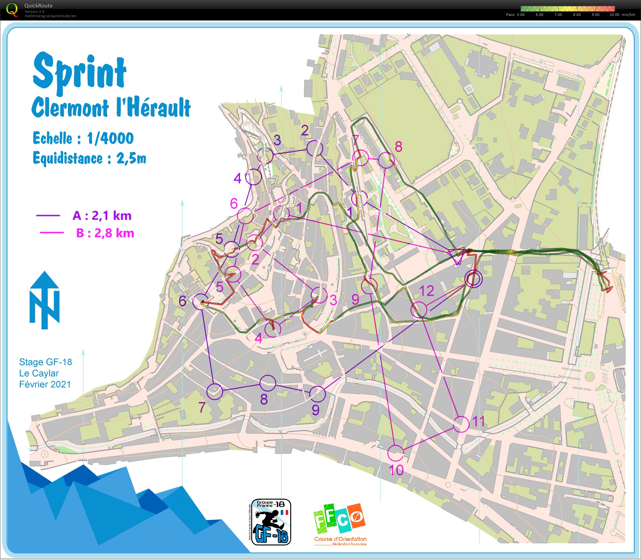 Stage GF-18 Larzac (E8) Sprints (09-02-2021)