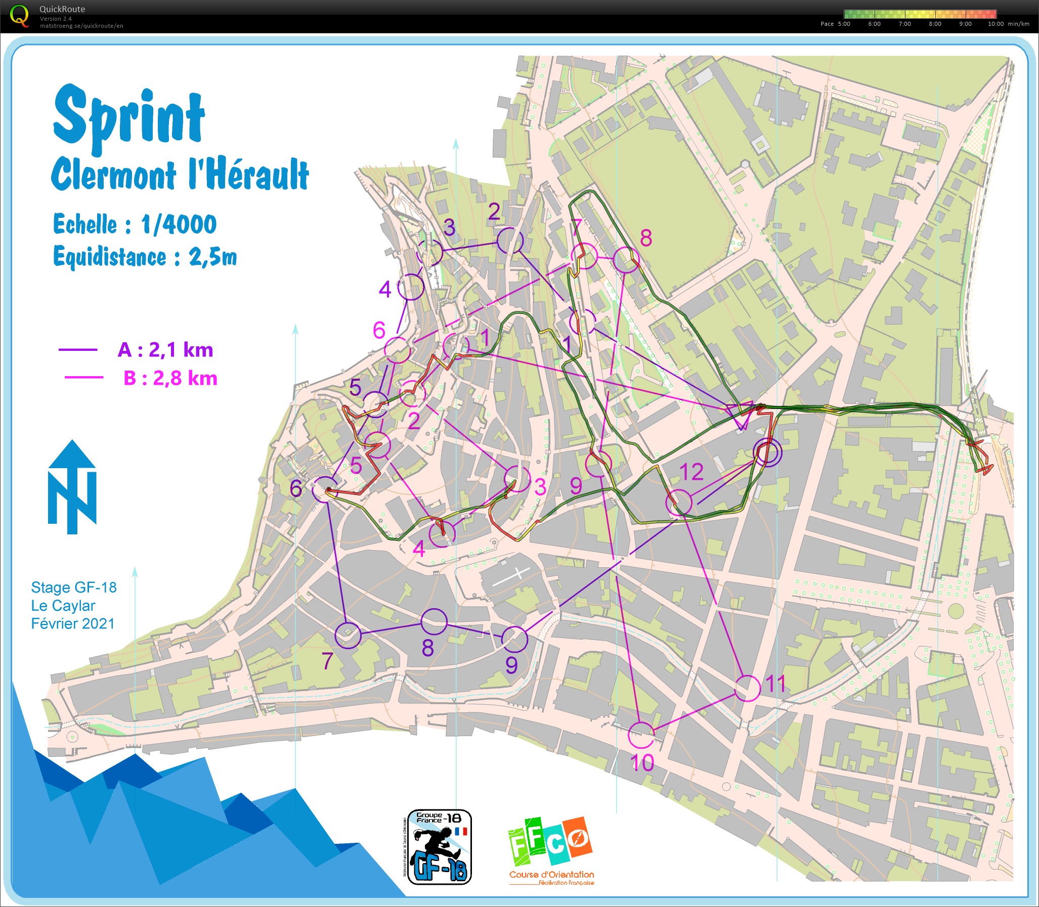 Stage GF-18 Larzac (E8) Sprints (2021-02-09)