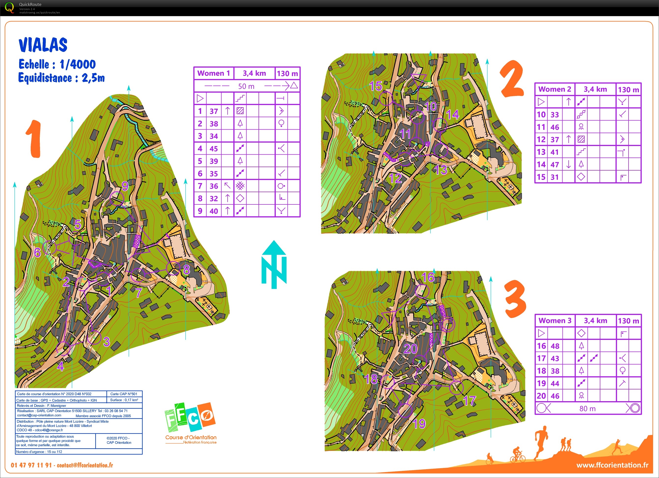 Prépa WOC sprint Isia (2021-06-22)