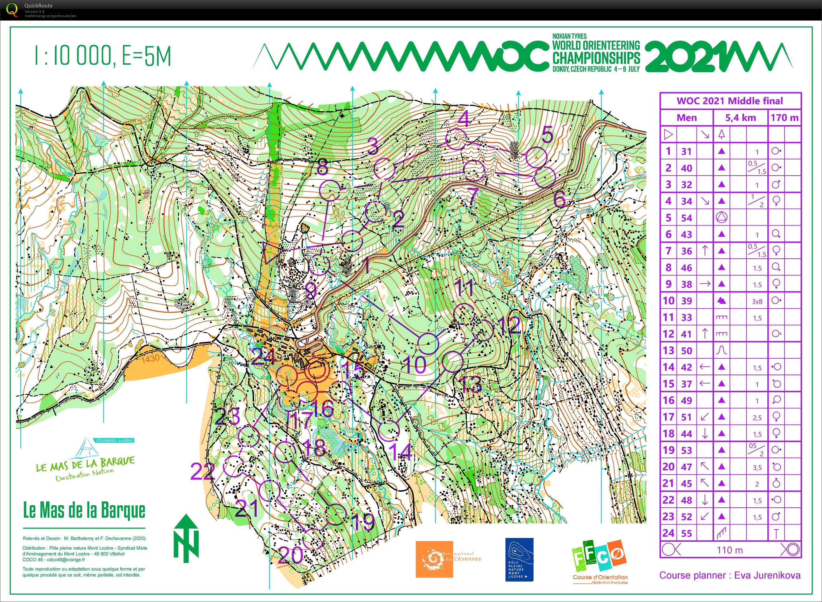 Prépa WOC 2021 MD // Qualif (21/06/2021)