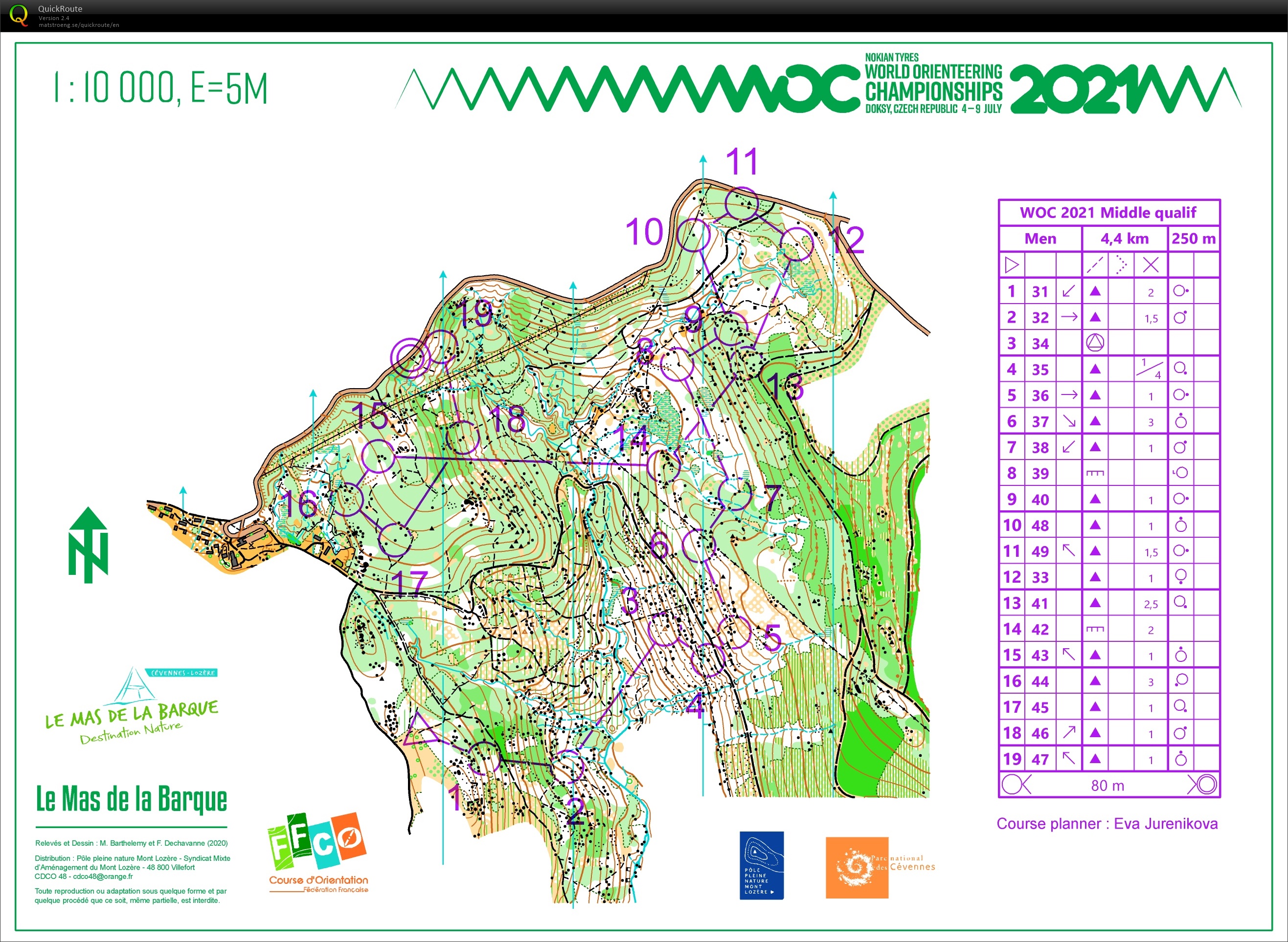 Prépa WOC 2021 MD // Qualif (24-06-2021)