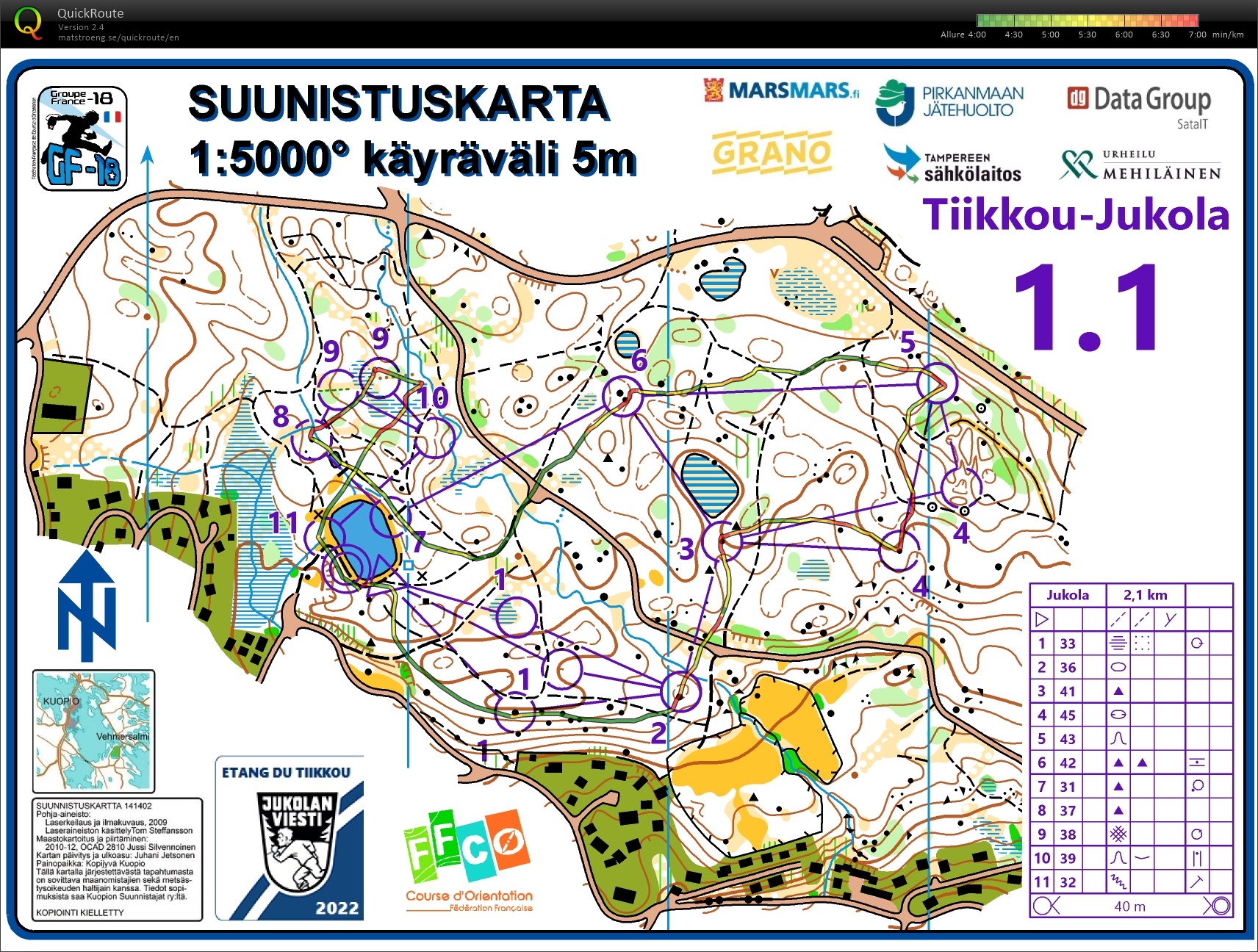 Stage GF-18 Font-Romeu (5) Tikkou Jukola (10/08/2022)