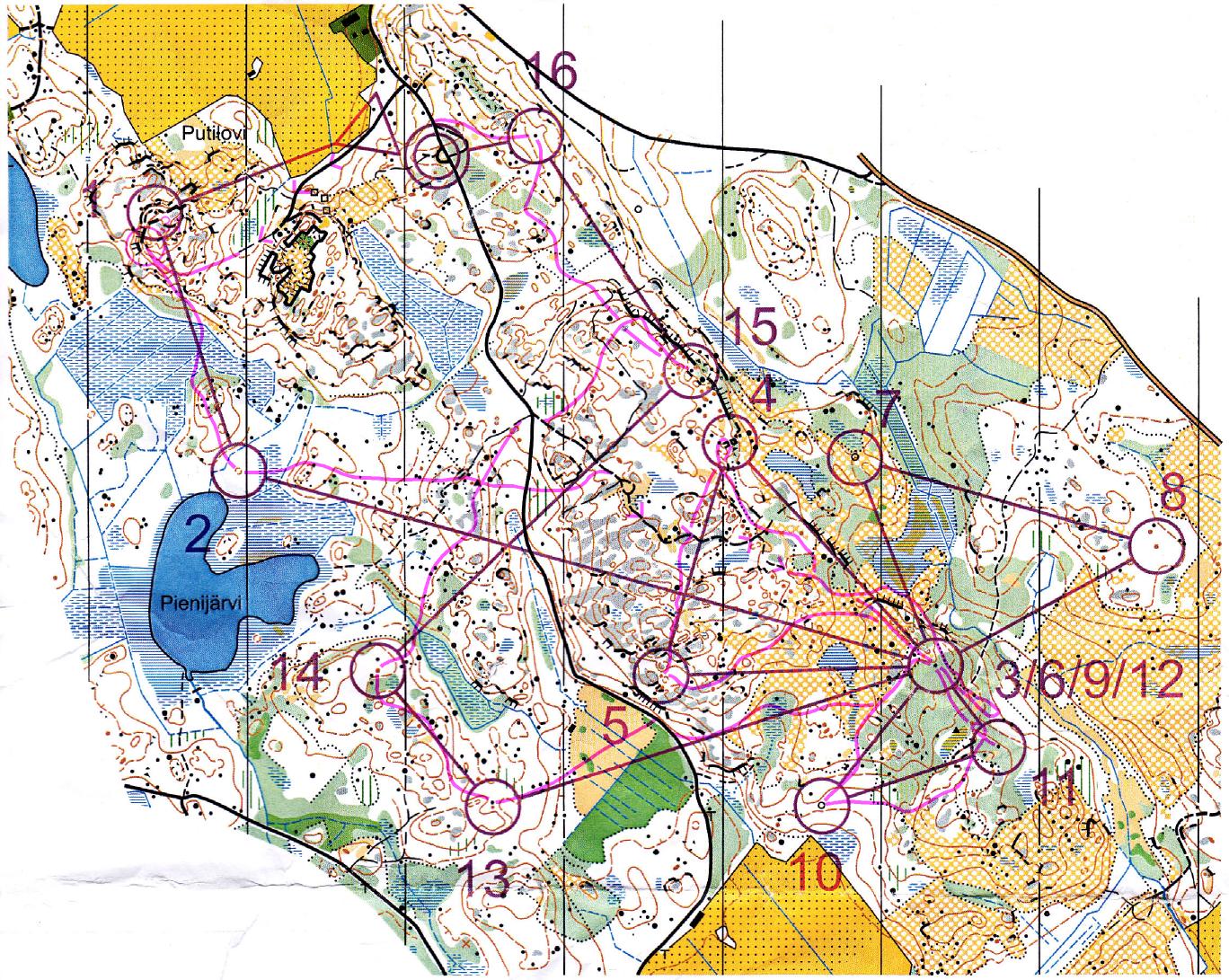 Träning pré-Jukola (17-06-2011)