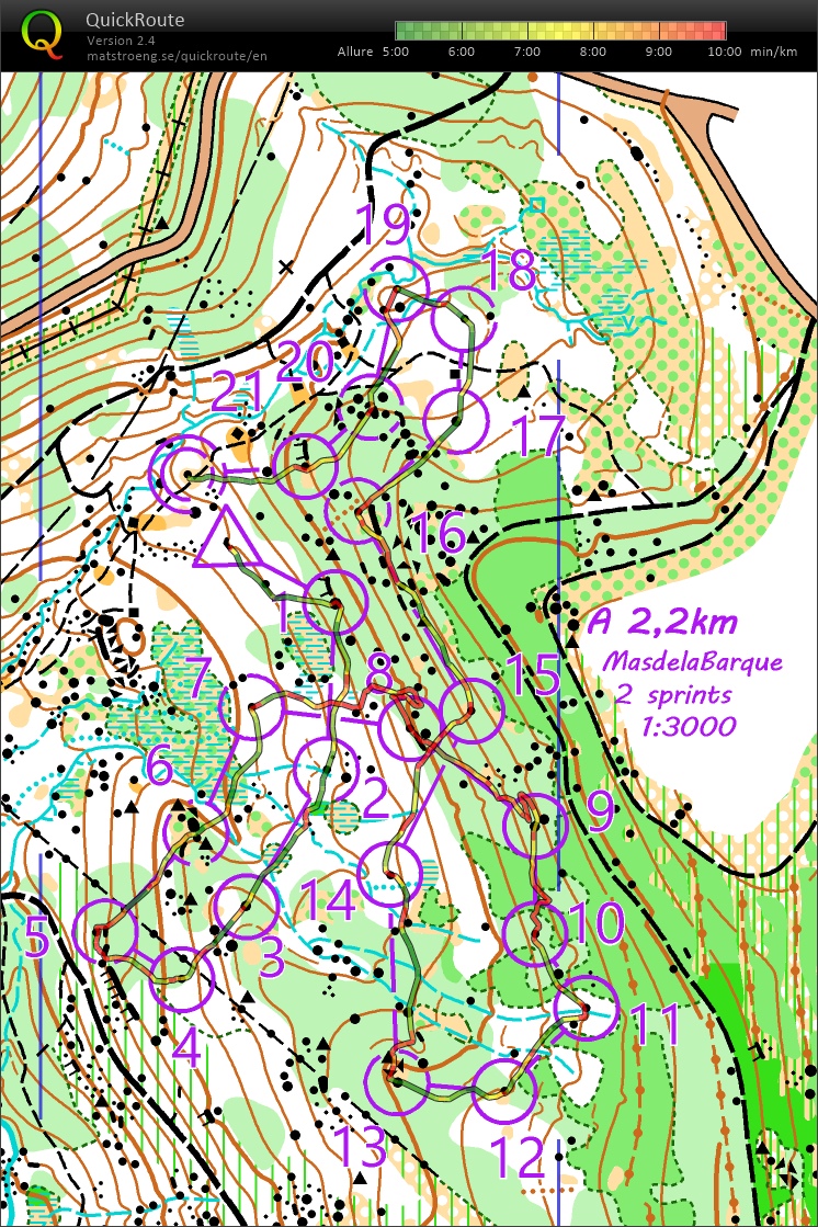 Sprint forêt (A) (15-01-2023)