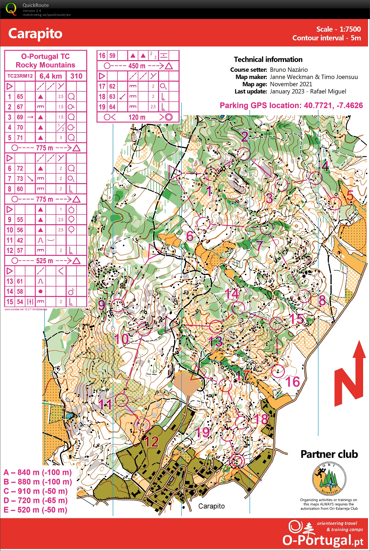 TC Aguiar da Beira (3) 5× downhills (14/02/2023)