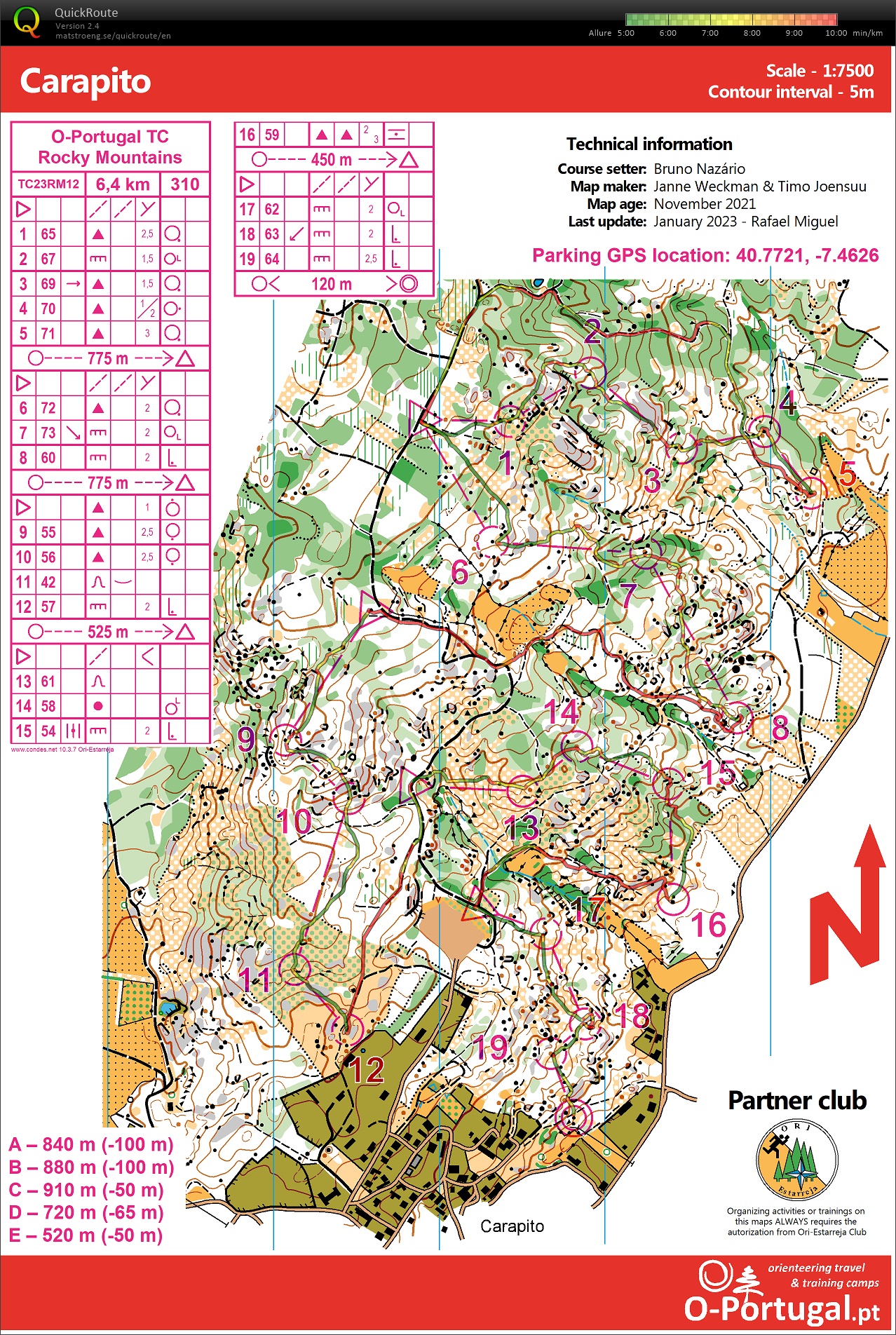 TC Aguiar da Beira (3) 5× downhills (14.02.2023)