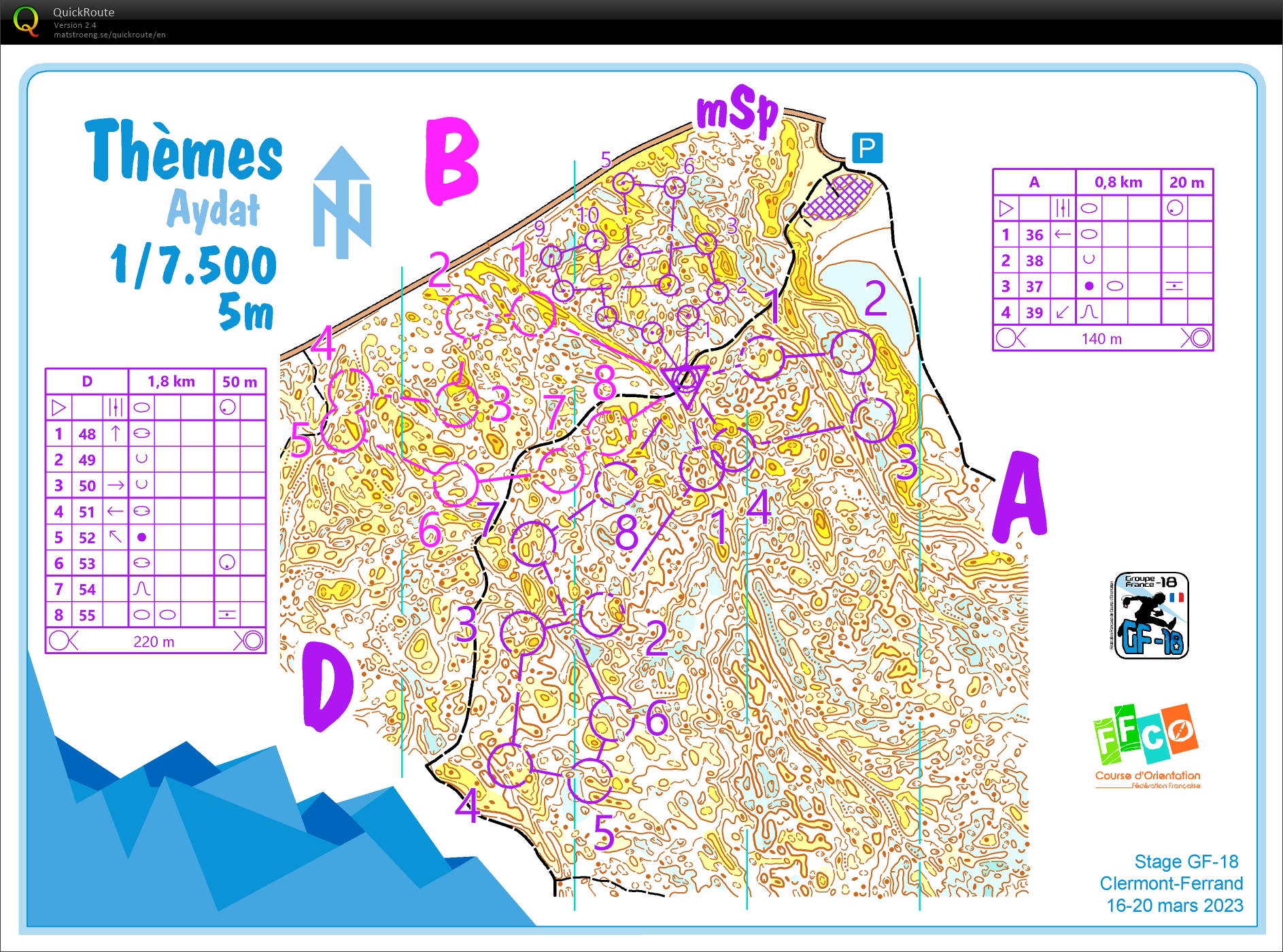 Stage GF-18 Clermont (3) Thème Relief (17/03/2023)