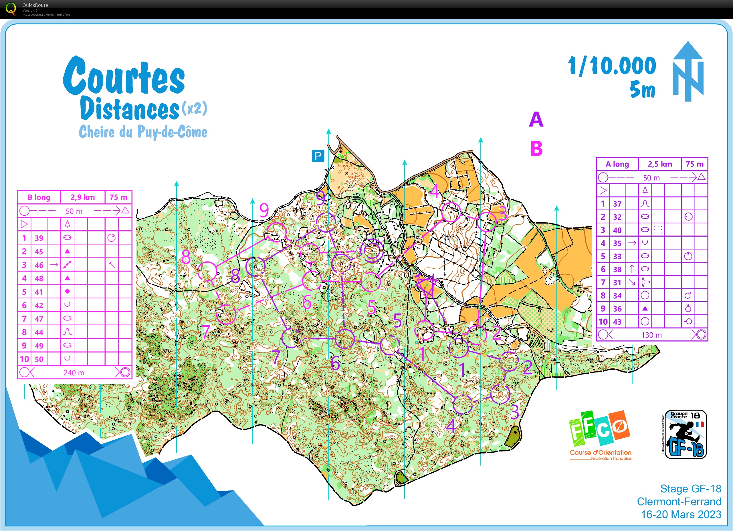 Stage GF-18 Clermont (4) Courtes Distances (18/03/2023)